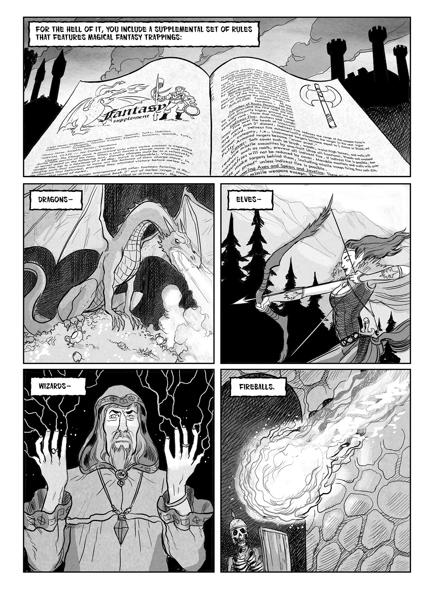 Read online Rise of the Dungeon Master: Gary Gygax and the Creation of D&D comic -  Issue # TPB - 41