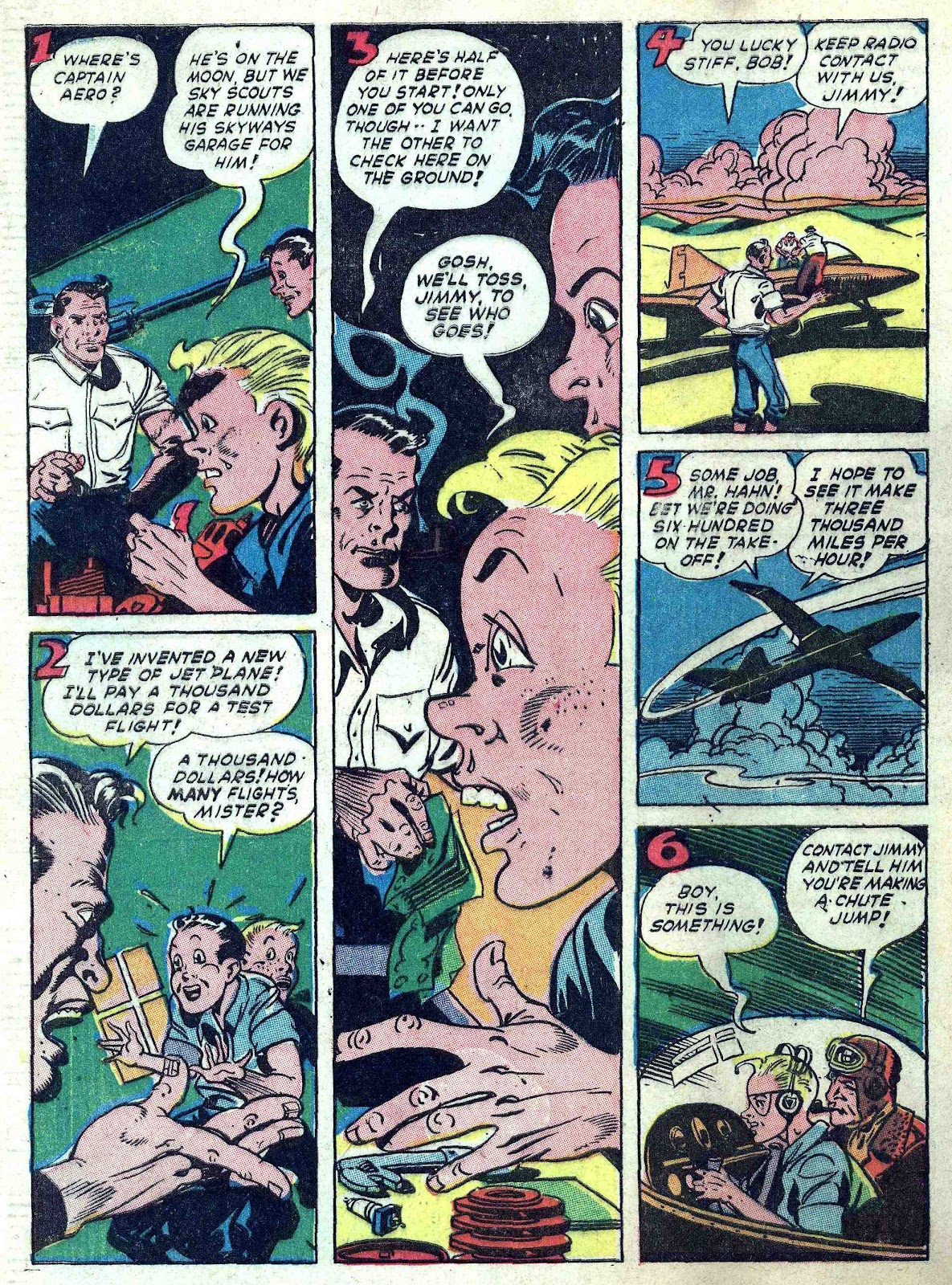 Captain Aero Comics issue 26 - Page 46