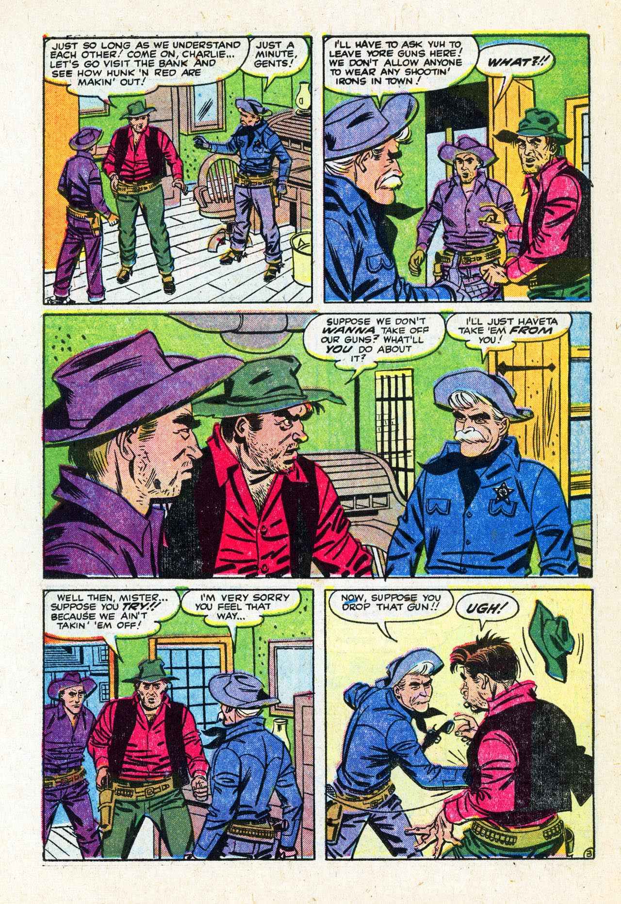 Read online Quick-Trigger Western comic -  Issue #12 - 21