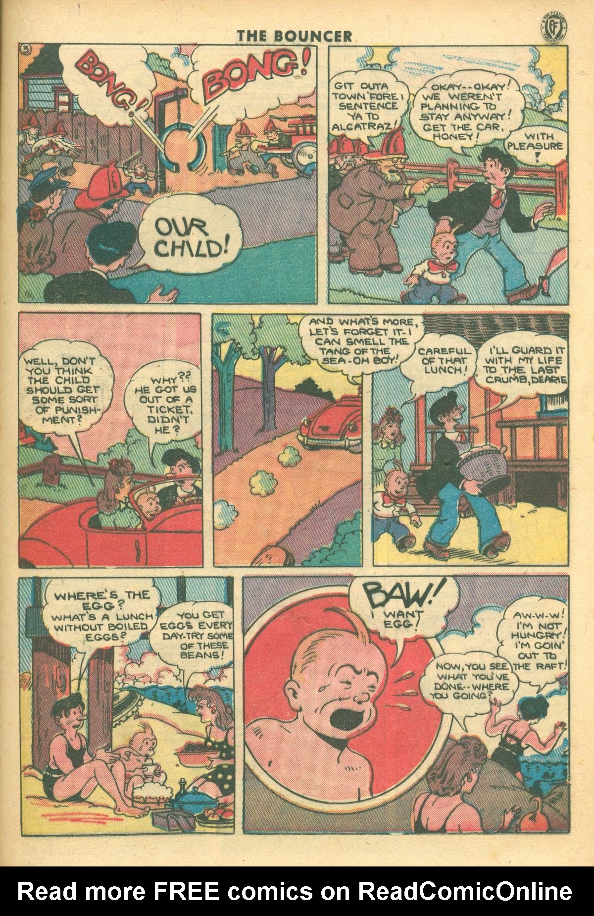 Read online The Bouncer (1944) comic -  Issue #12 - 21