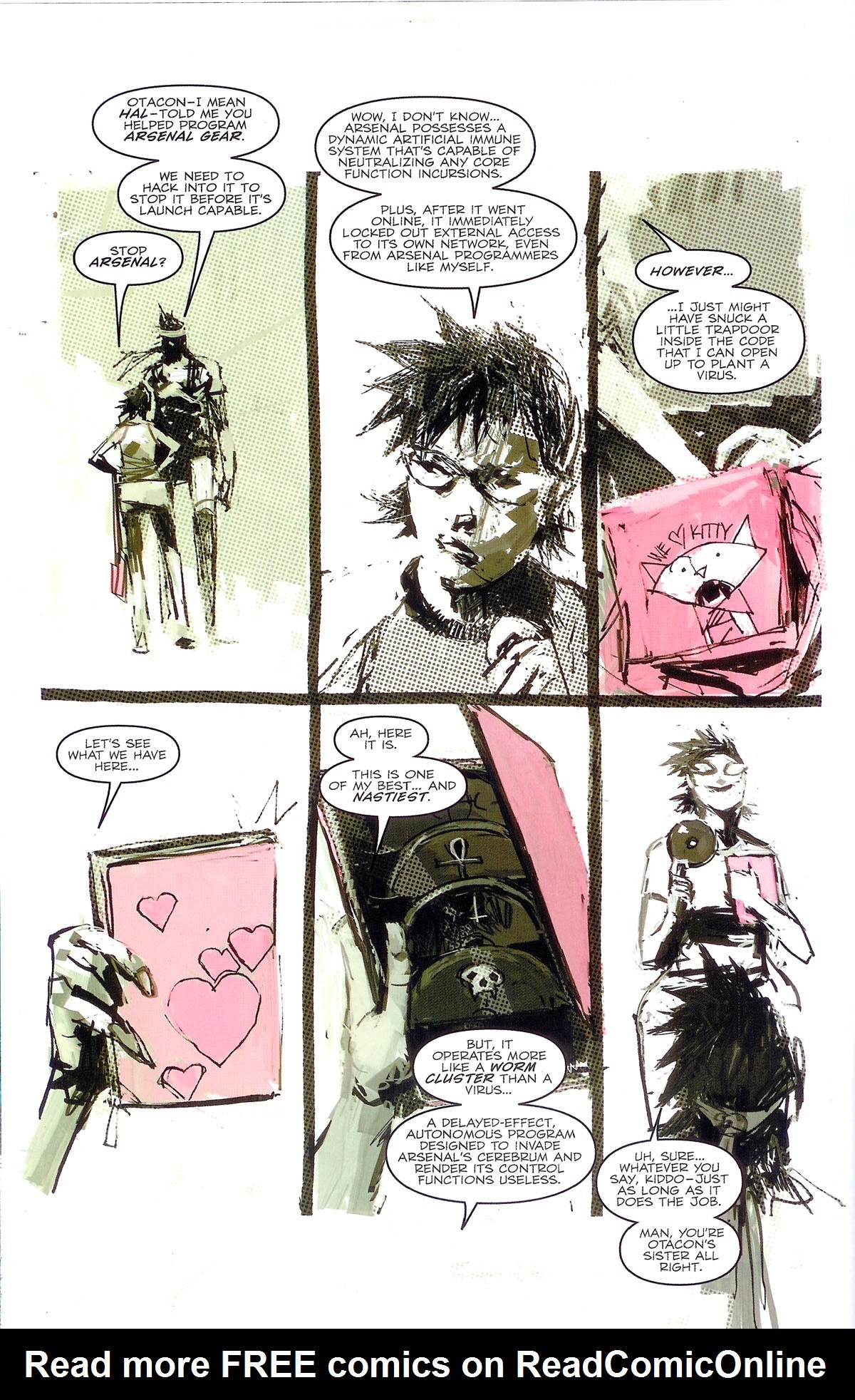 Read online Metal Gear Solid: Sons of Liberty comic -  Issue #8 - 11