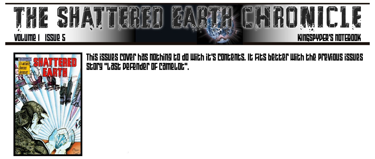 Read online Shattered Earth comic -  Issue #6 - 30