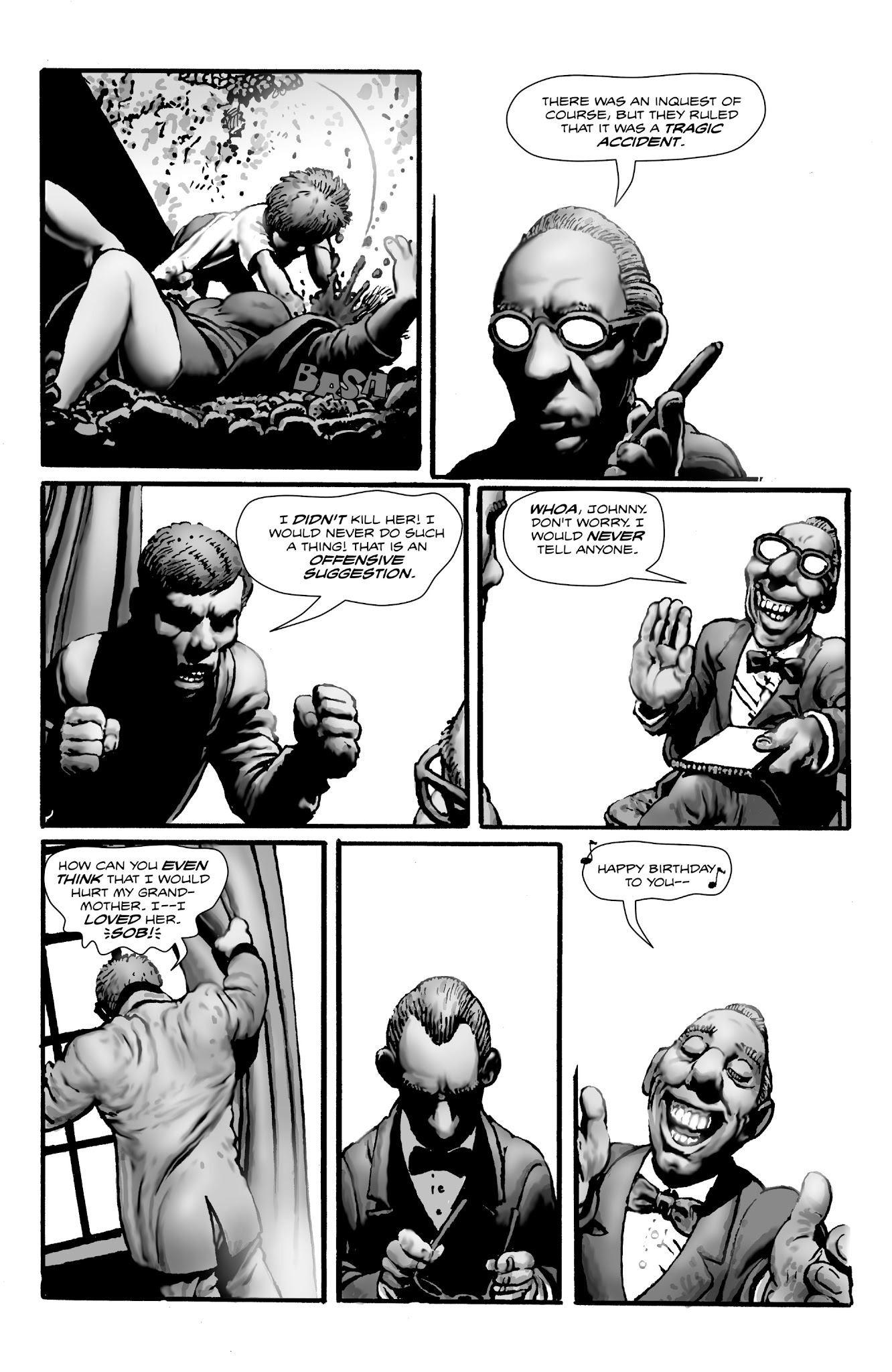 Read online Shadows on the Grave comic -  Issue #6 - 25