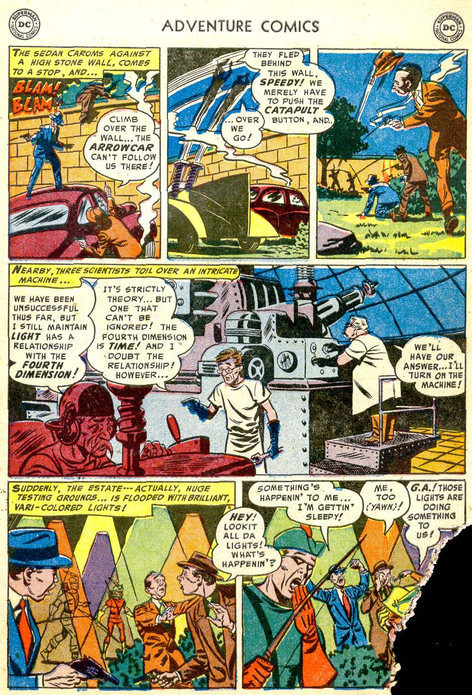 Read online Adventure Comics (1938) comic -  Issue #194 - 35