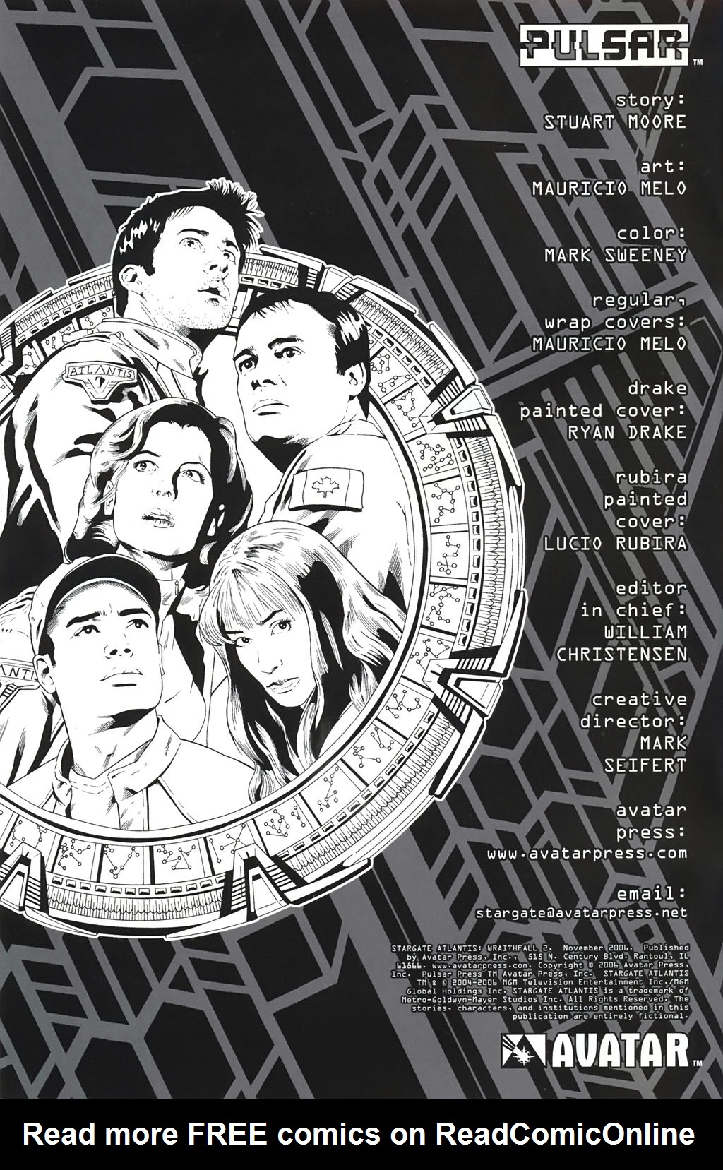 Read online Stargate Atlantis: Wraithfall comic -  Issue #2 - 2