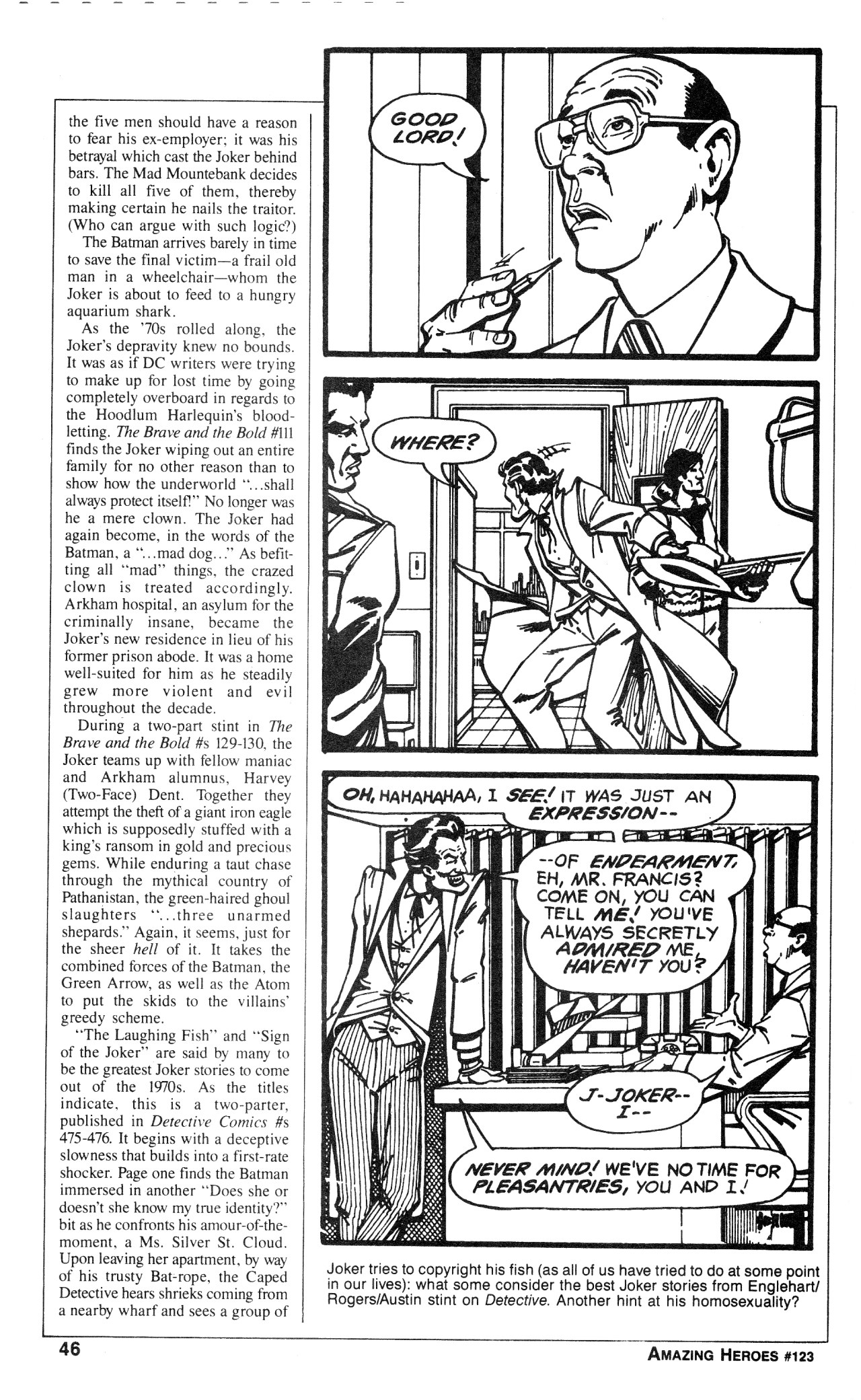 Read online Amazing Heroes comic -  Issue #123 - 45