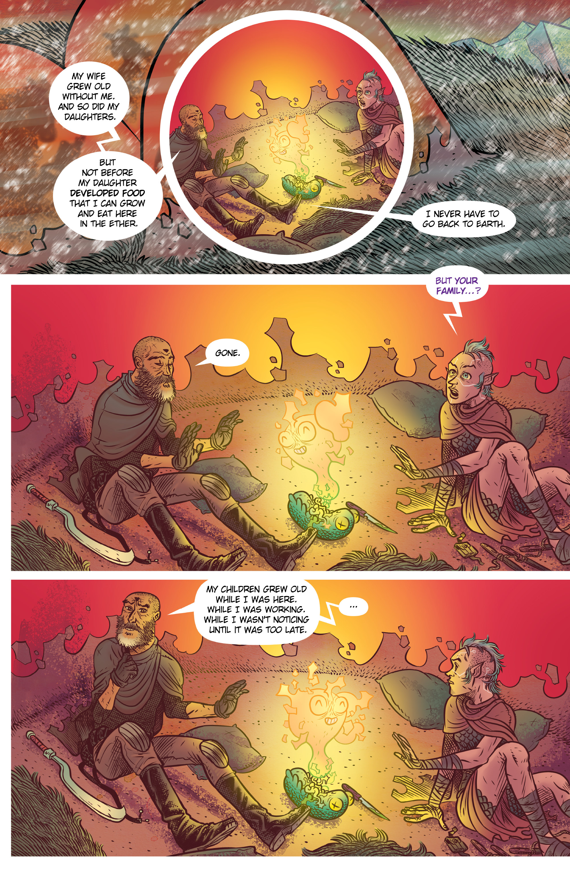 Read online Ether: The Disappearance of Violet Bell comic -  Issue #5 - 5