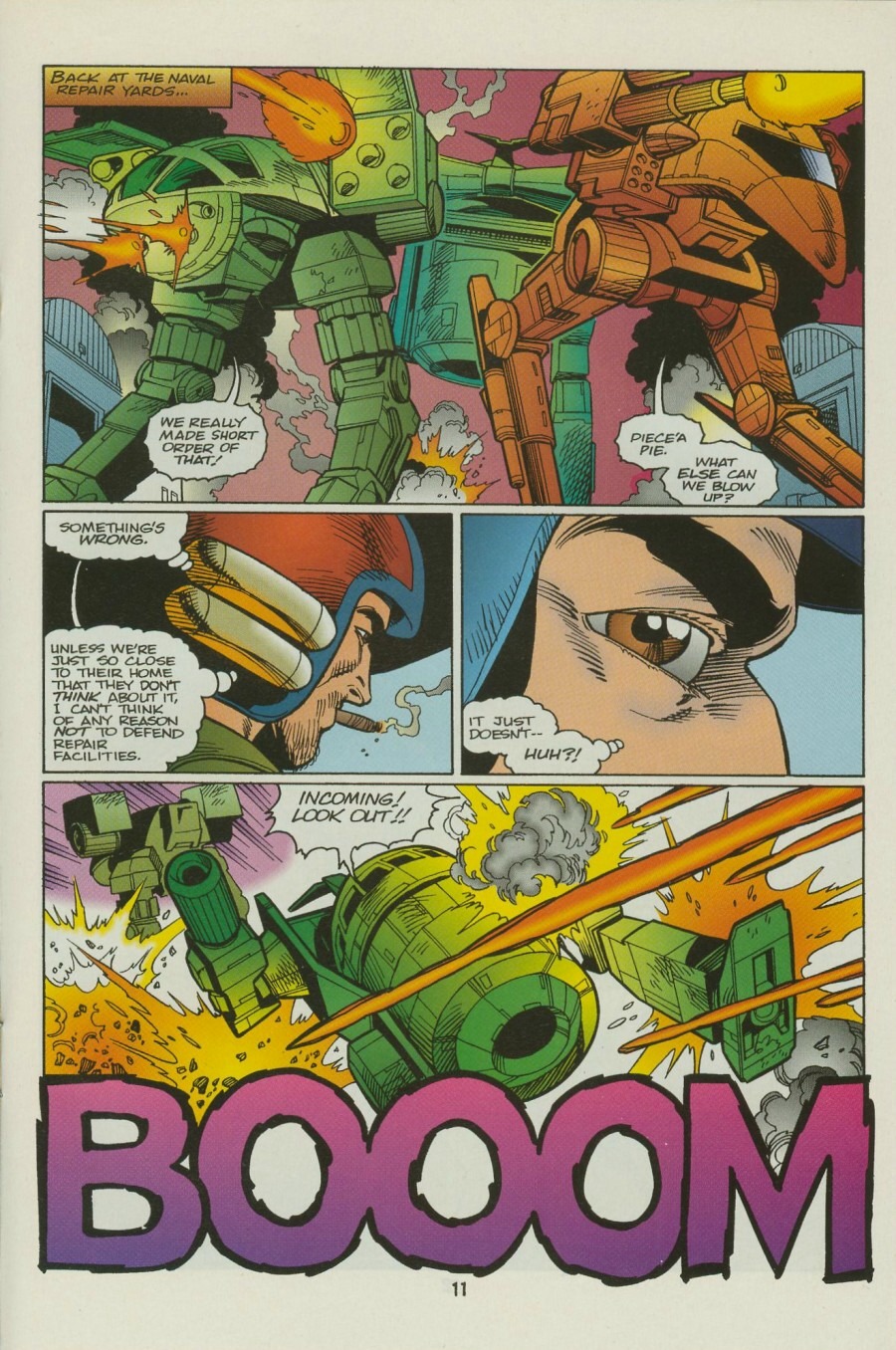 Read online Battletech: Fallout comic -  Issue #3 - 14