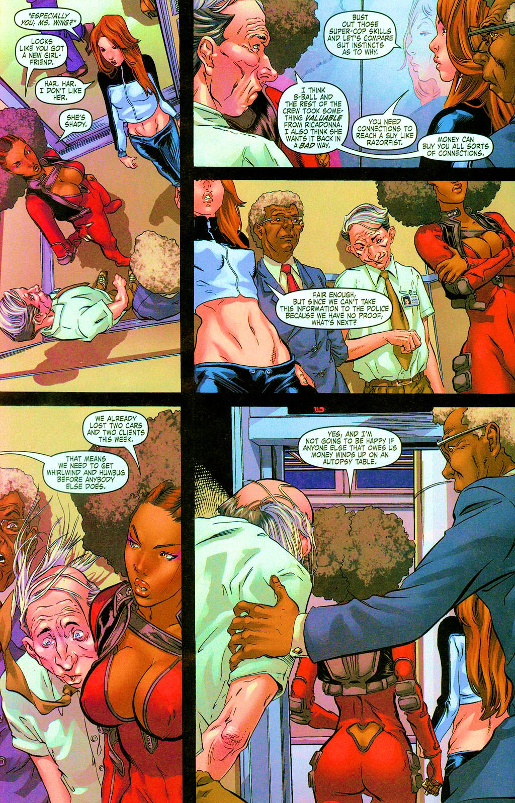 Read online Daughters of the Dragon comic -  Issue #3 - 12