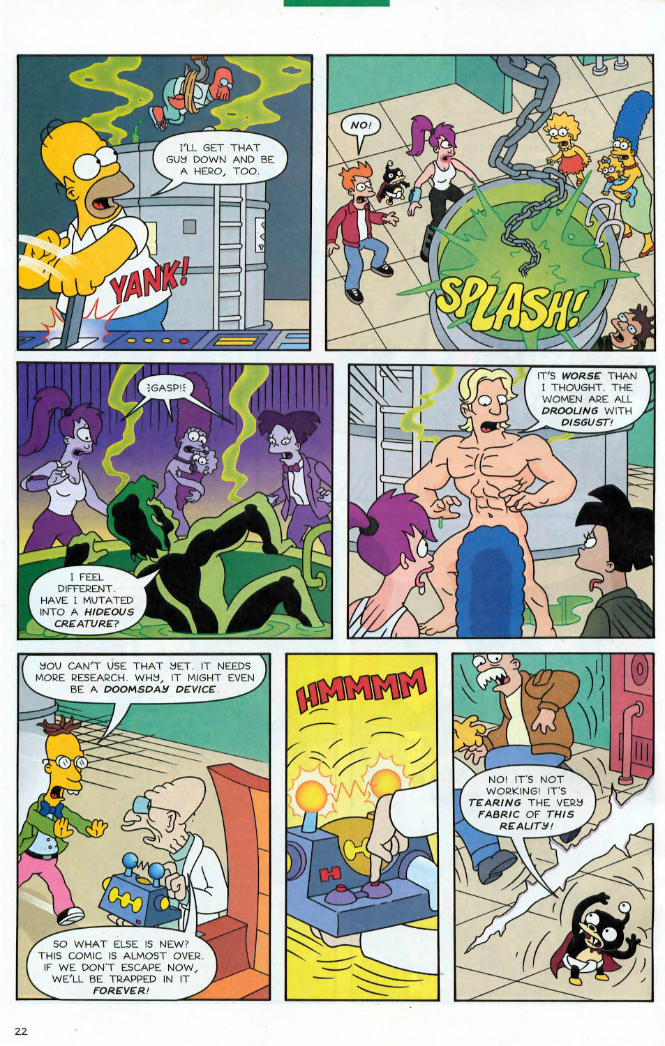 Read online Futurama Comics comic -  Issue #9c - 25