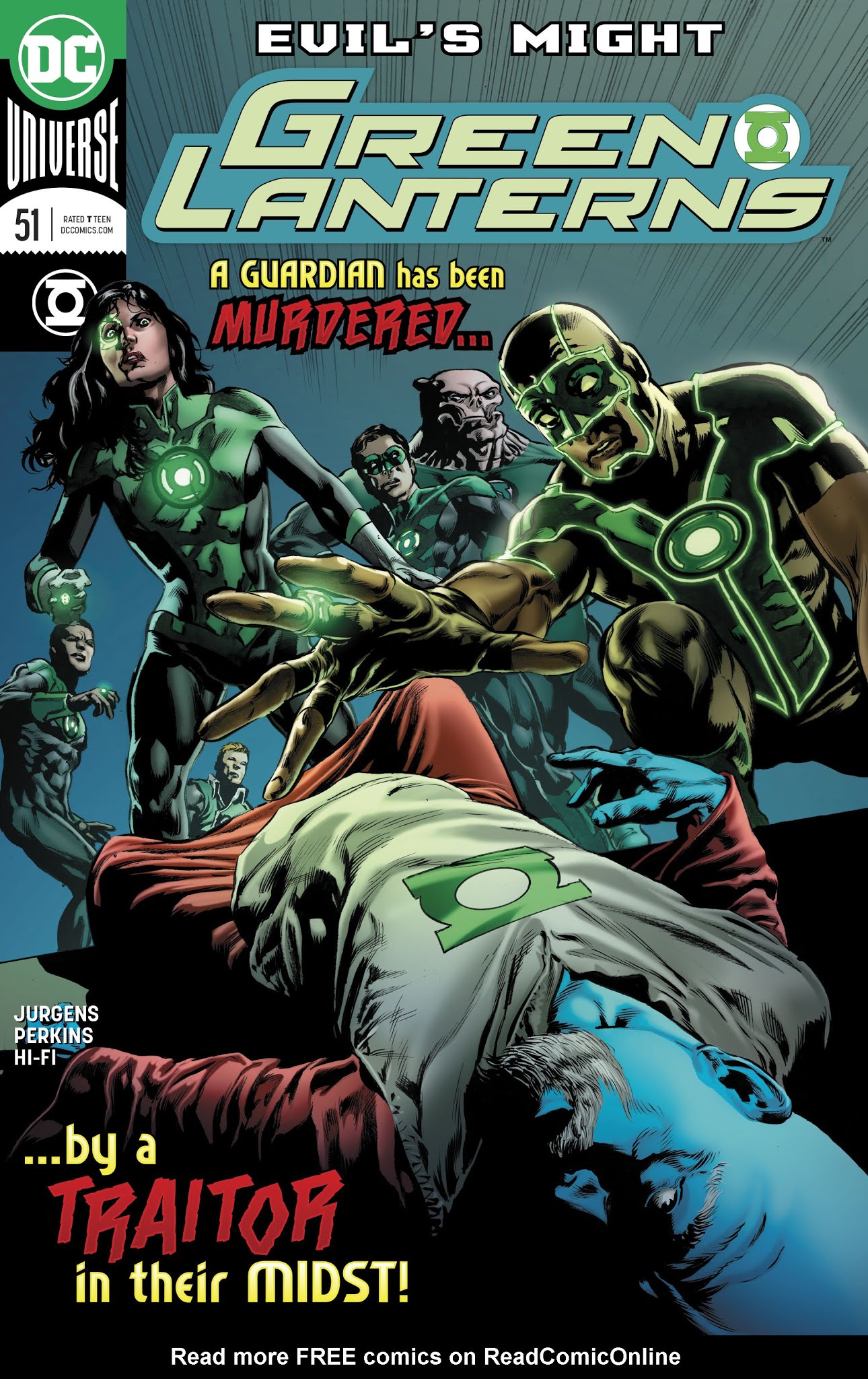 Read online Green Lanterns comic -  Issue #51 - 1