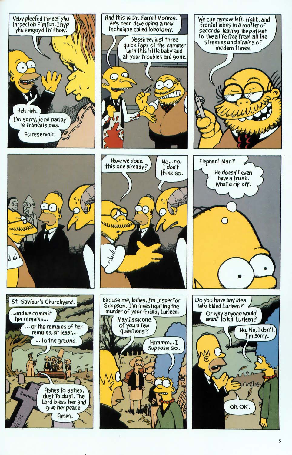 Read online Treehouse of Horror comic -  Issue #9 - 37