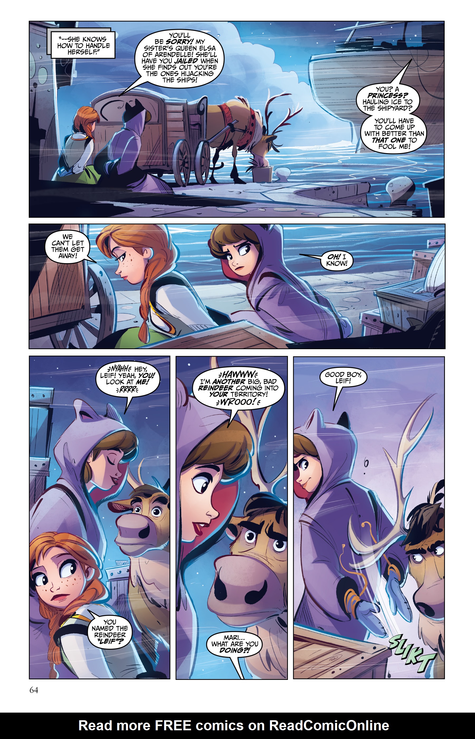 Read online Disney Frozen: Breaking Boundaries comic -  Issue # _TPB - 64