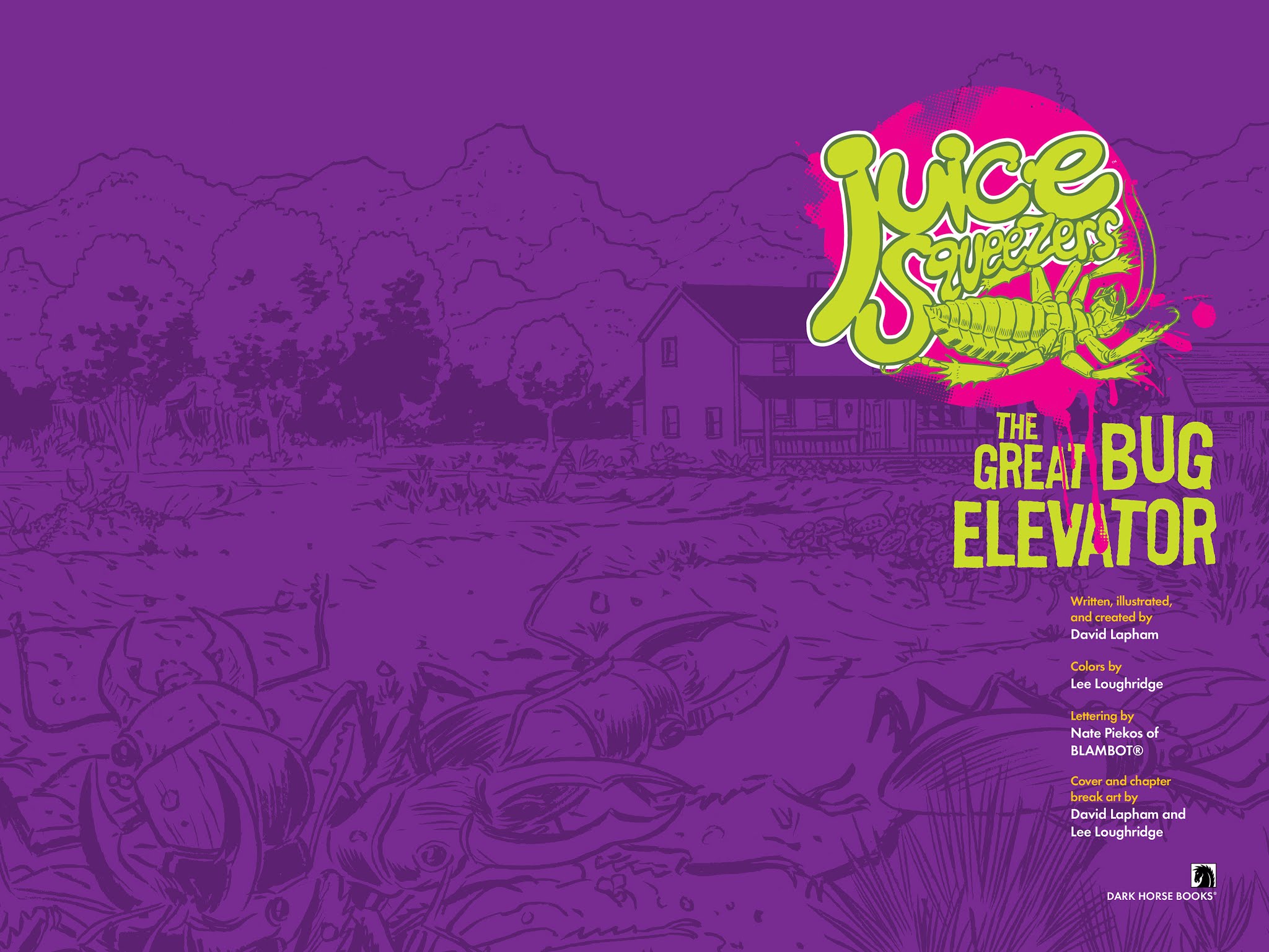 Read online Juice Squeezers: The Great Bug Elevator comic -  Issue # TPB - 4