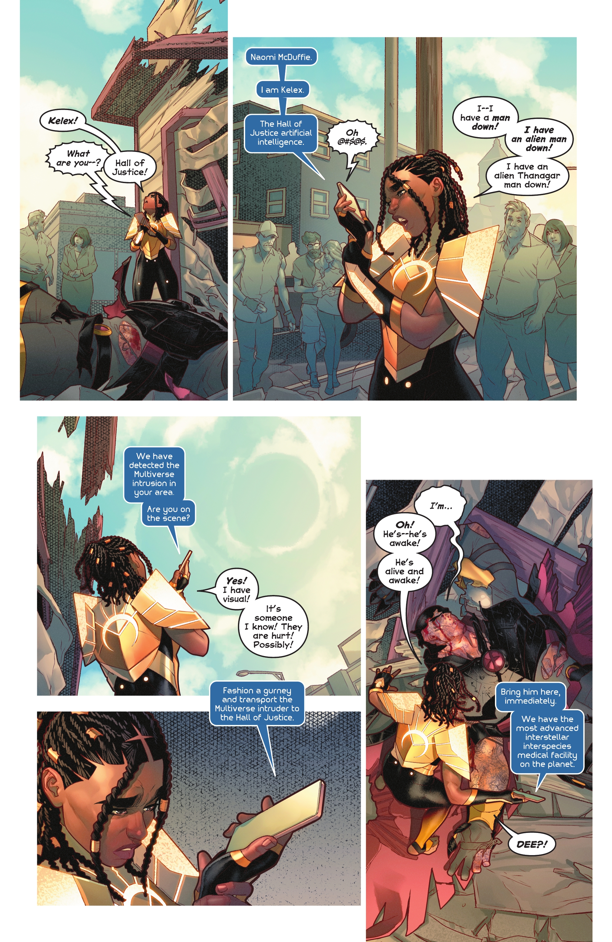 Read online Naomi Season Two comic -  Issue #4 - 7