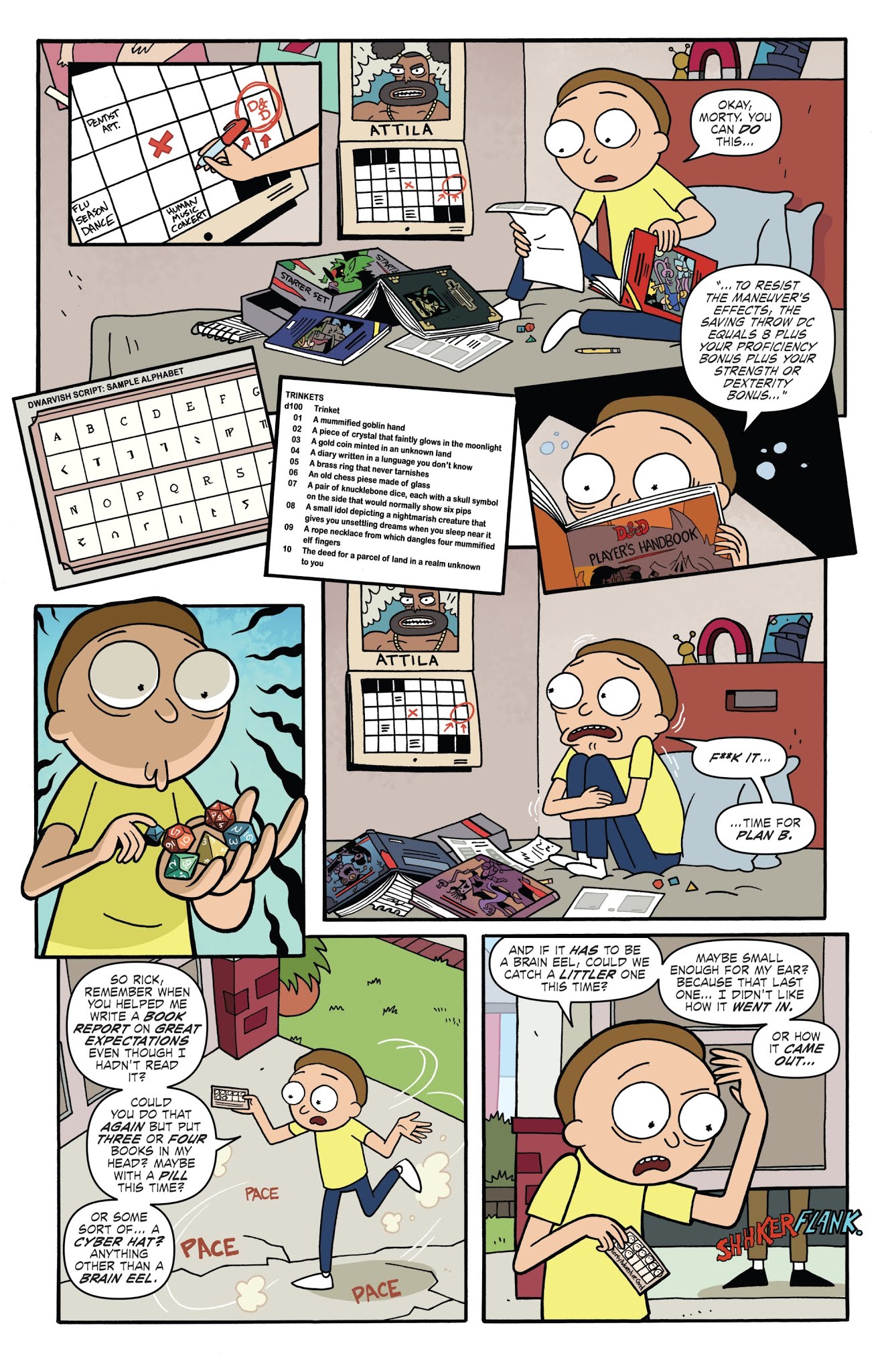 Read online Rick and Morty vs Dungeons & Dragons comic -  Issue #1 - 10