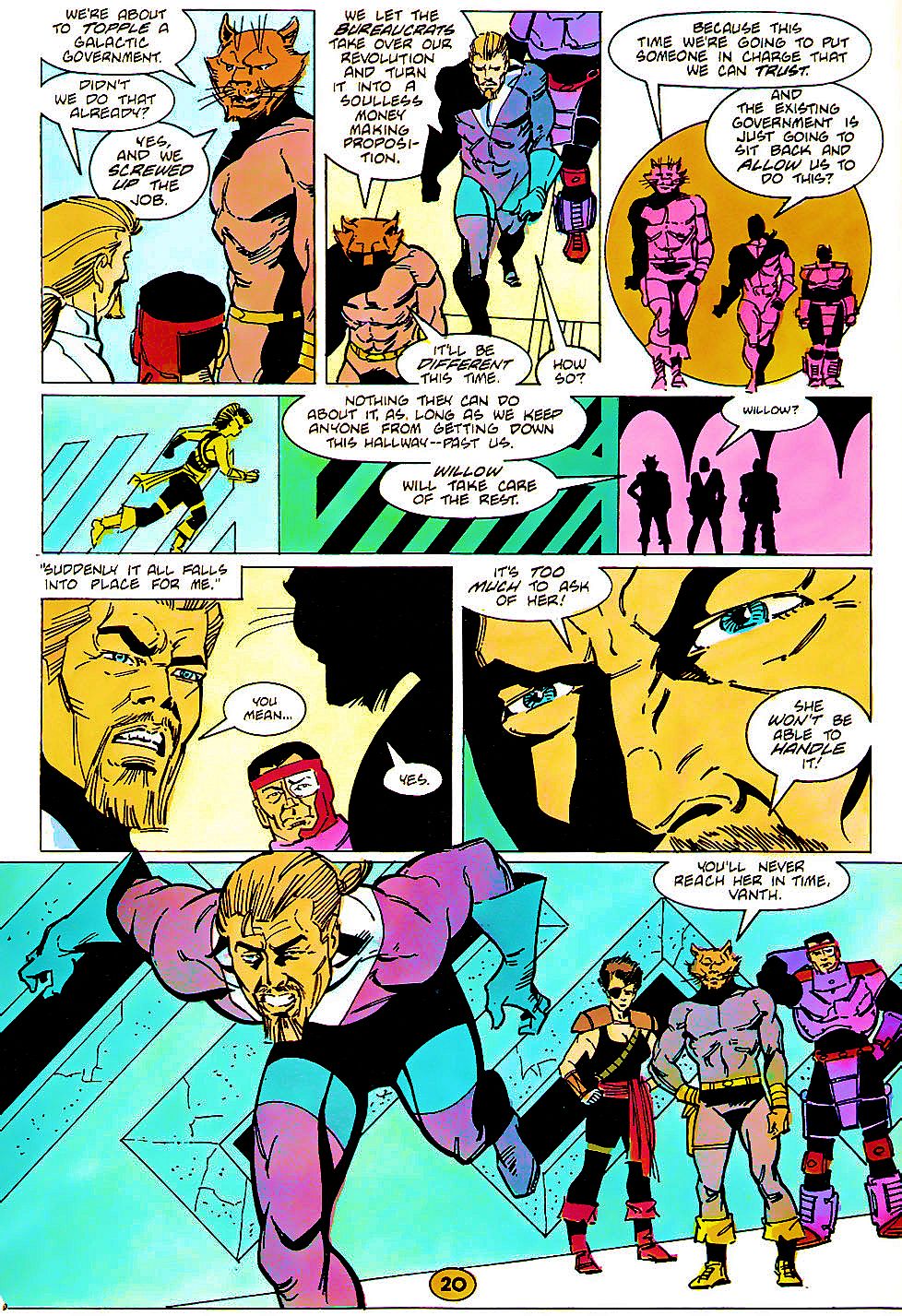 Read online Dreadstar comic -  Issue #37 - 22