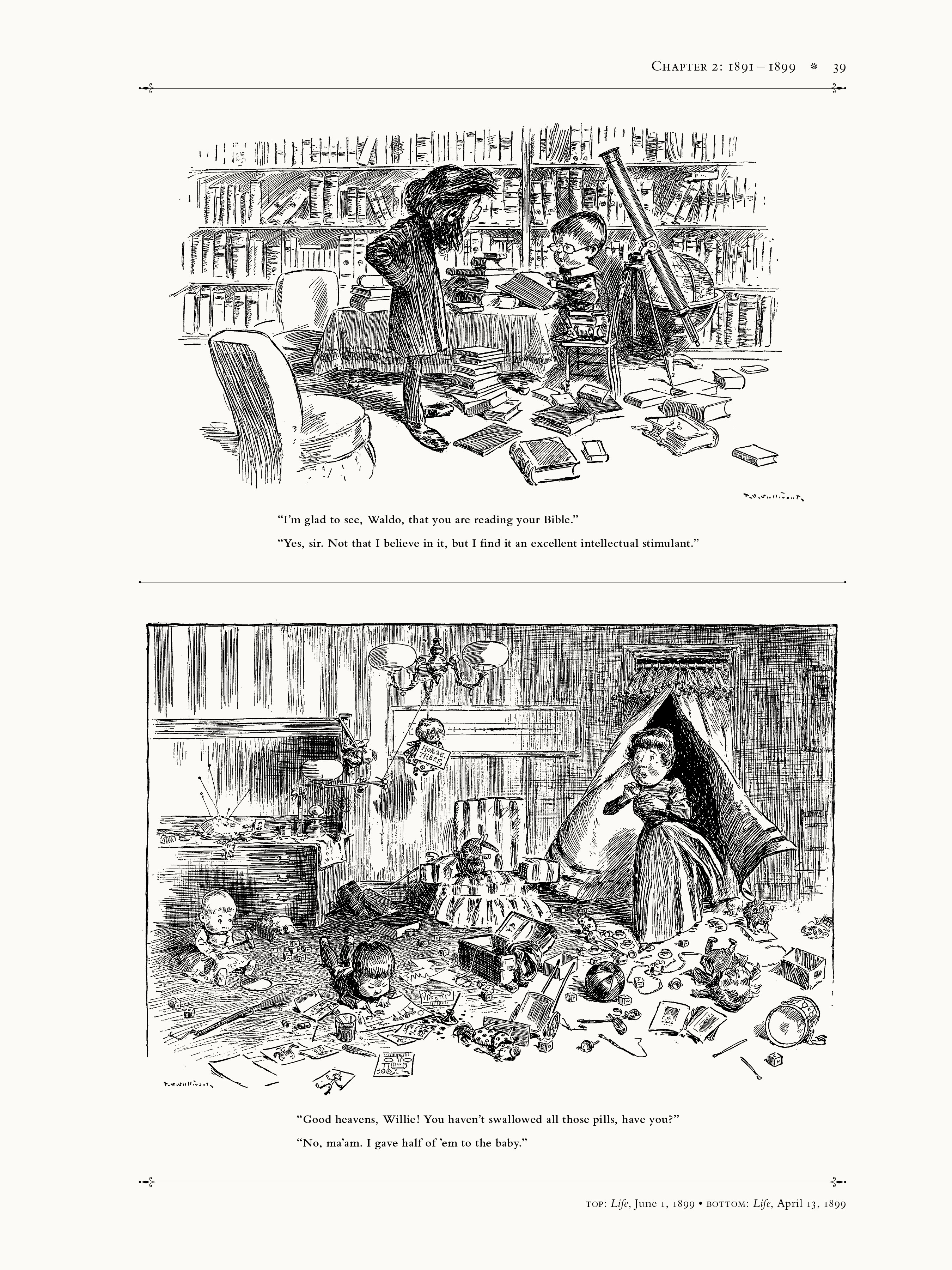 Read online A Cockeyed Menagerie: The Drawings of T.S. Sullivant comic -  Issue # TPB (Part 1) - 61