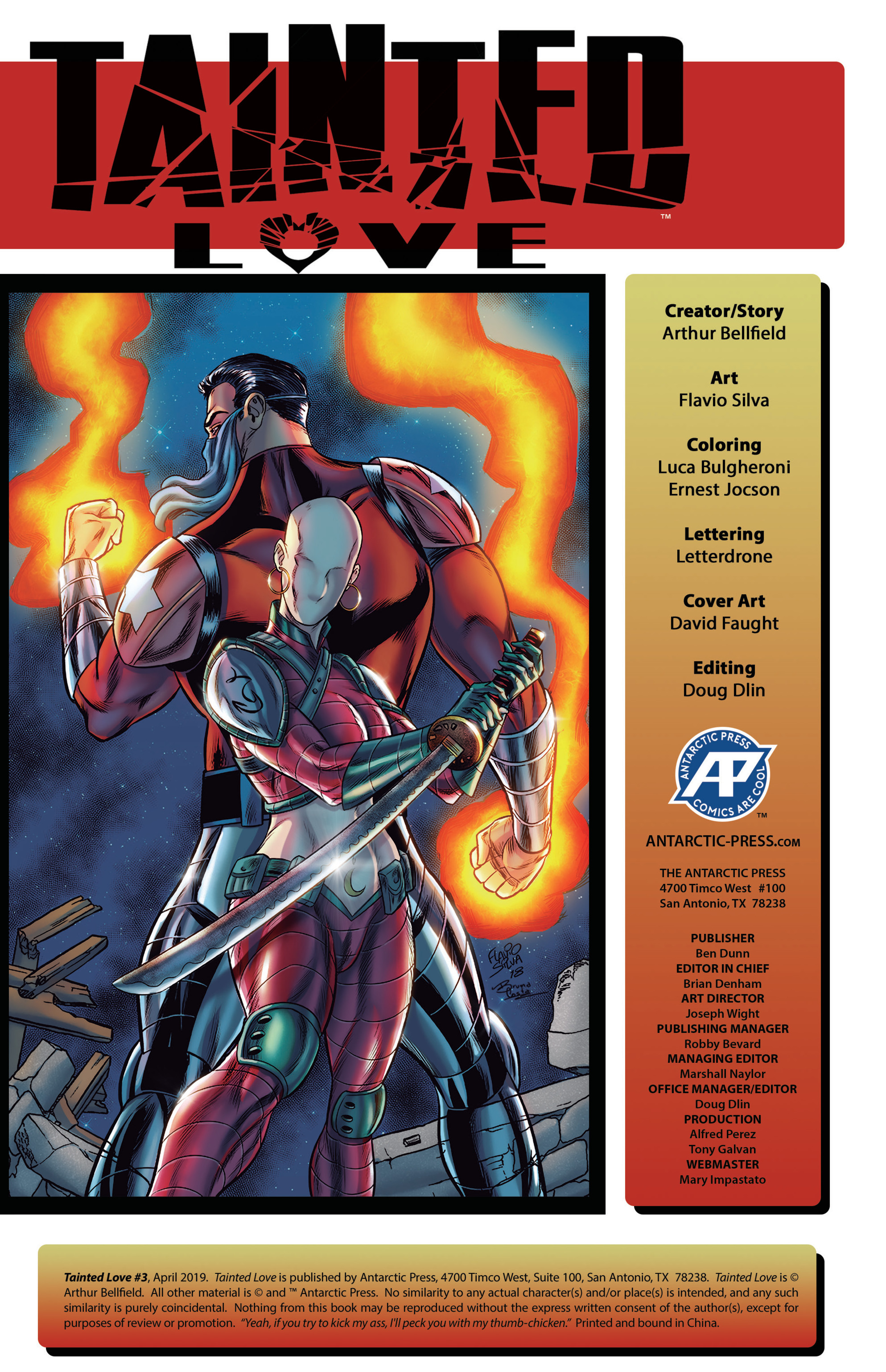 Read online Tainted Love comic -  Issue #3 - 2