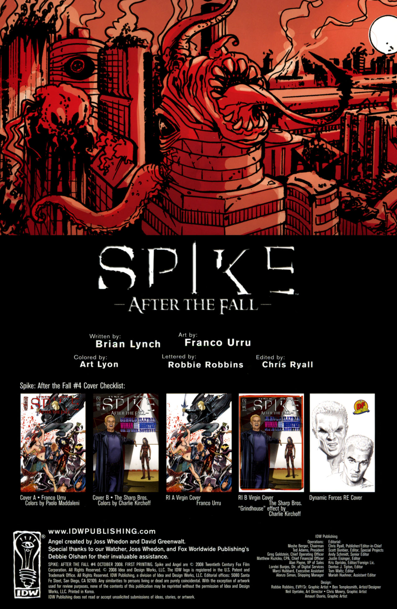 Read online Spike: After the Fall comic -  Issue #4 - 3