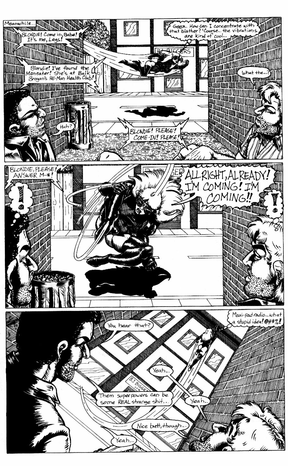 Read online The Blonde Avenger comic -  Issue #4 - 15