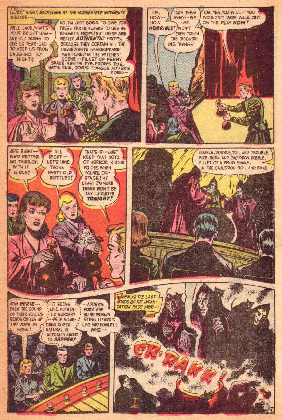 Read online Adventures Into The Unknown comic -  Issue #29 - 43