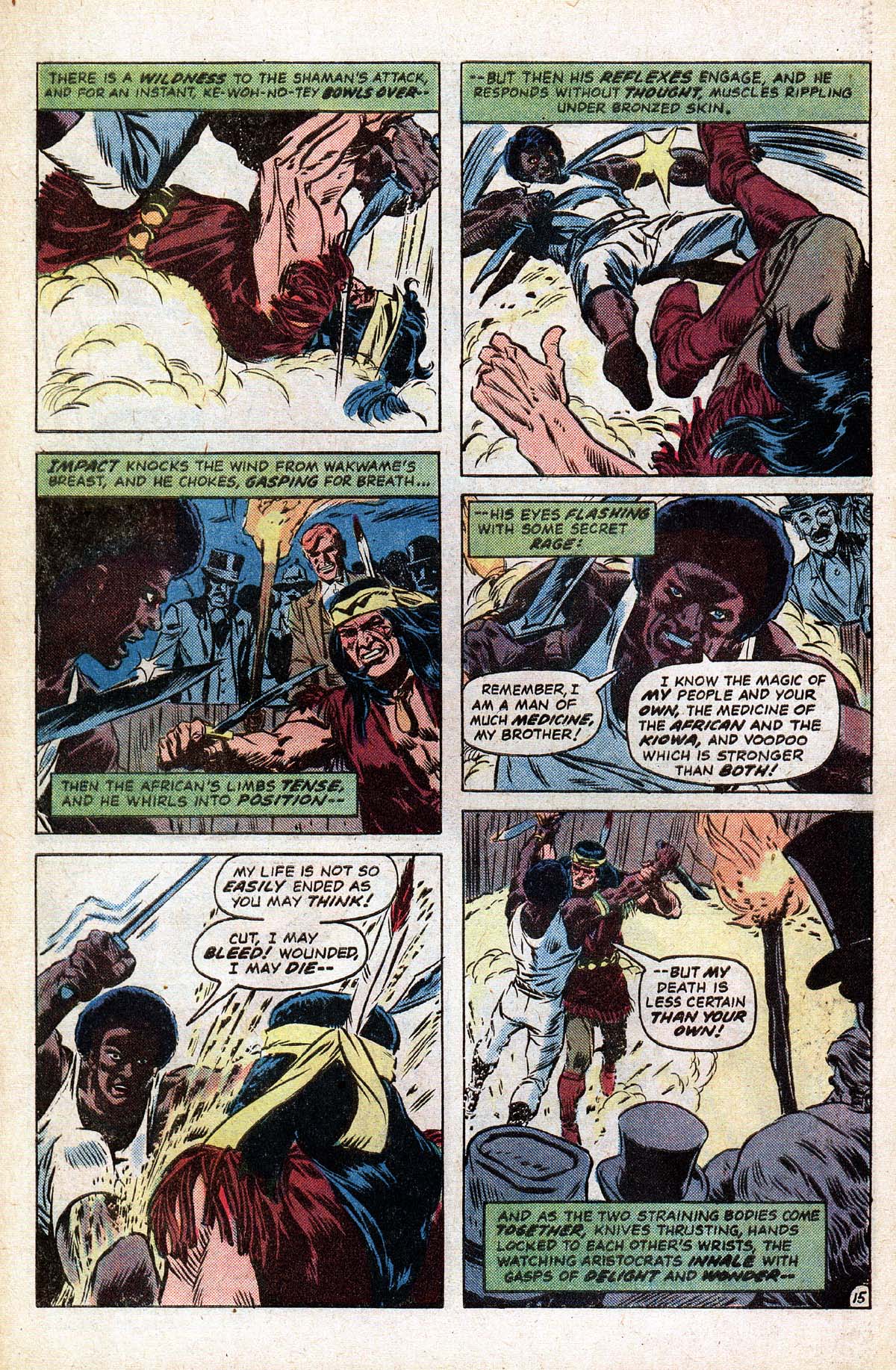Read online Weird Western Tales (1972) comic -  Issue #47 - 27