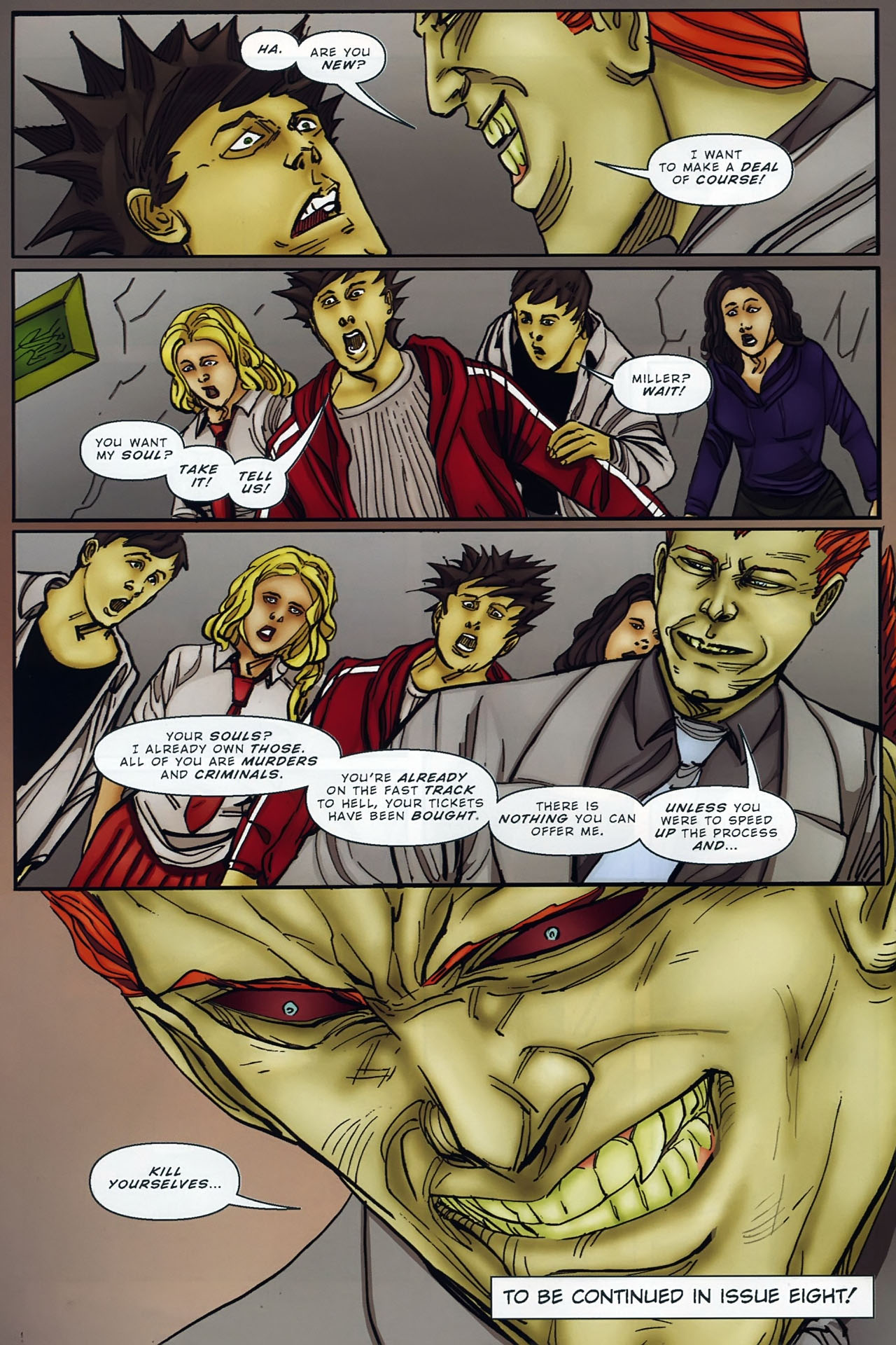 Read online Necessary Evil comic -  Issue #7 - 23