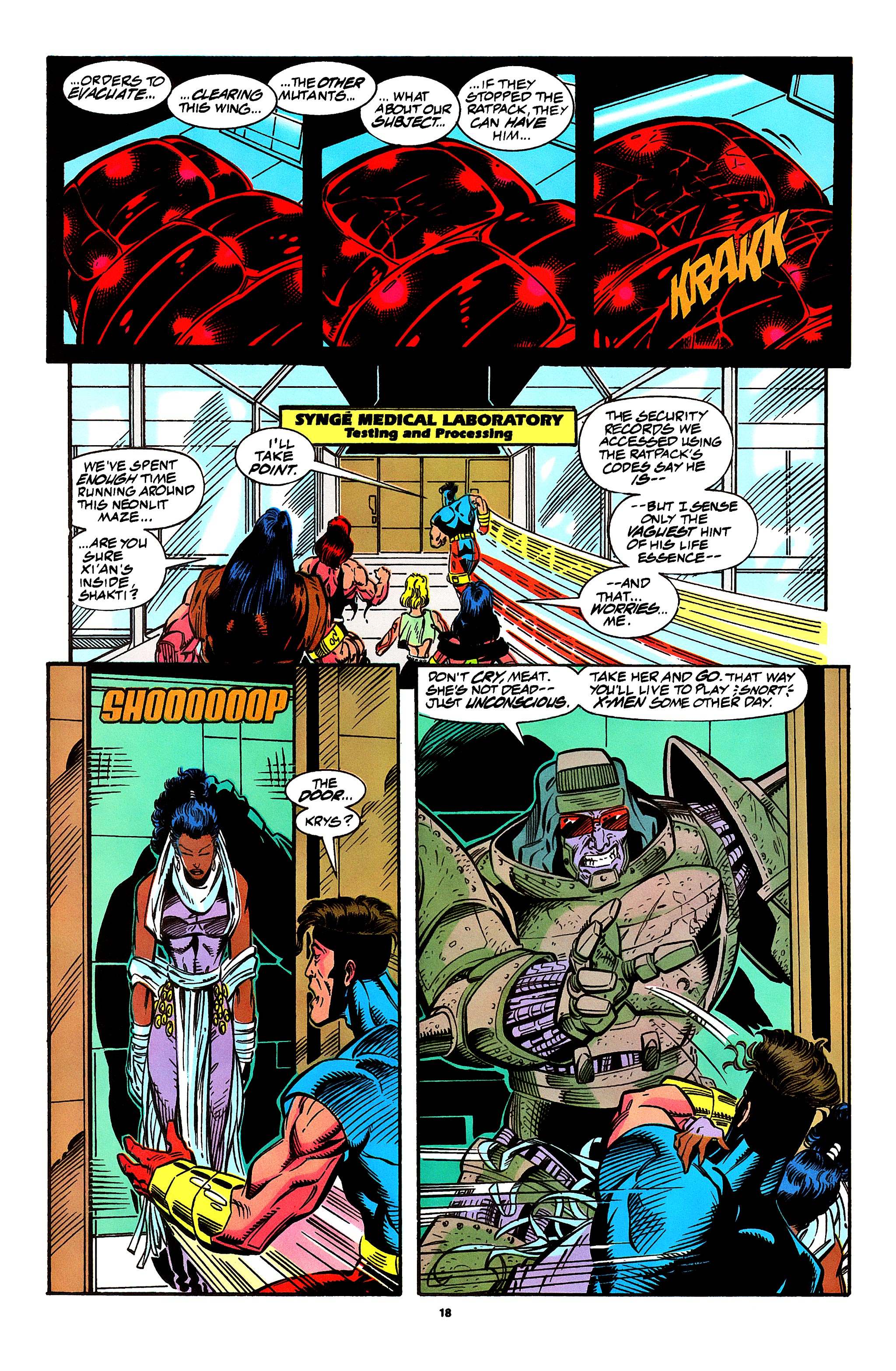Read online X-Men 2099 comic -  Issue #3 - 32