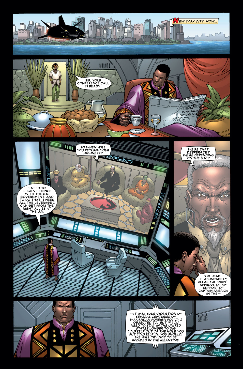 Read online Black Panther (2005) comic -  Issue #26 - 8