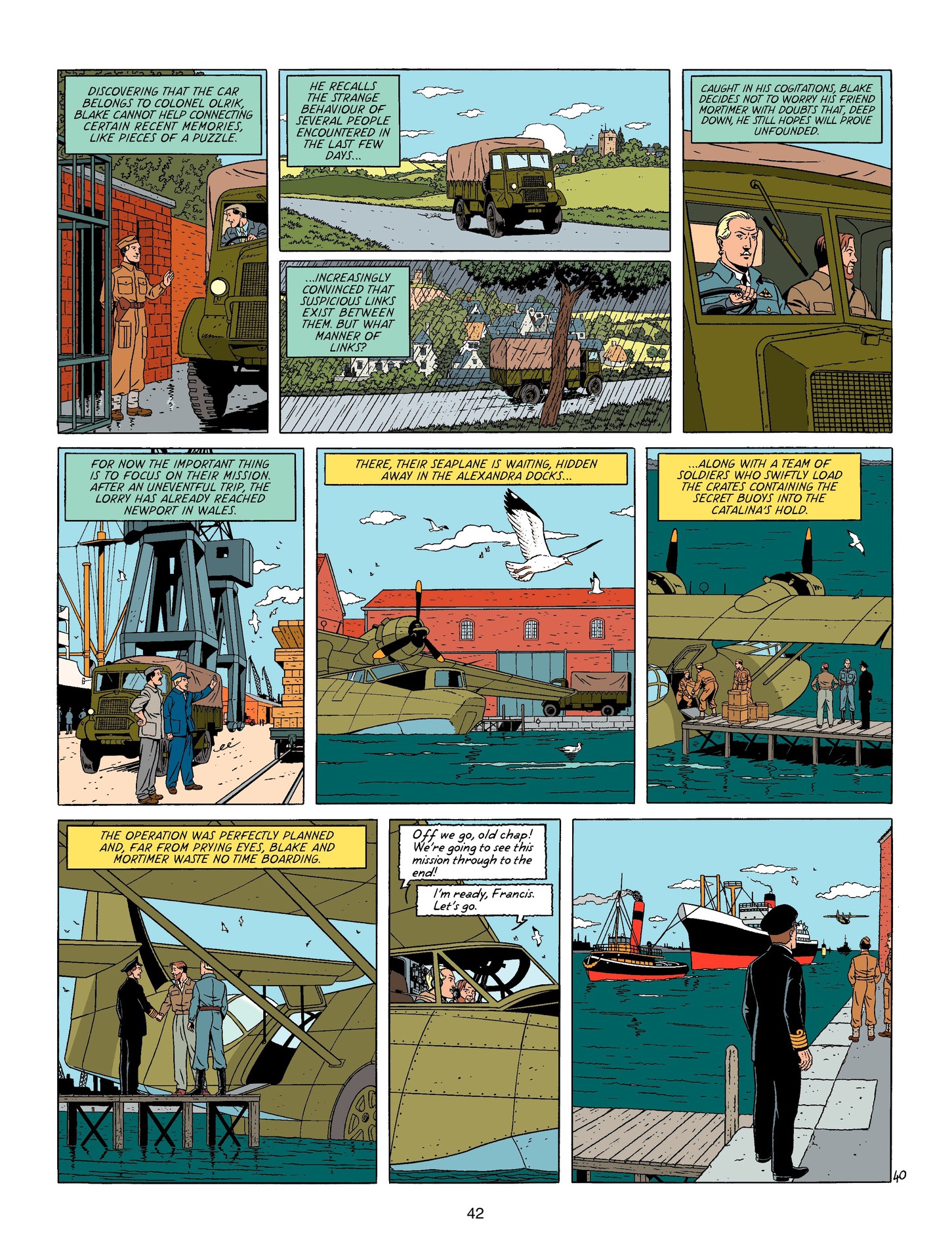 Read online Blake & Mortimer comic -  Issue #21 - 42