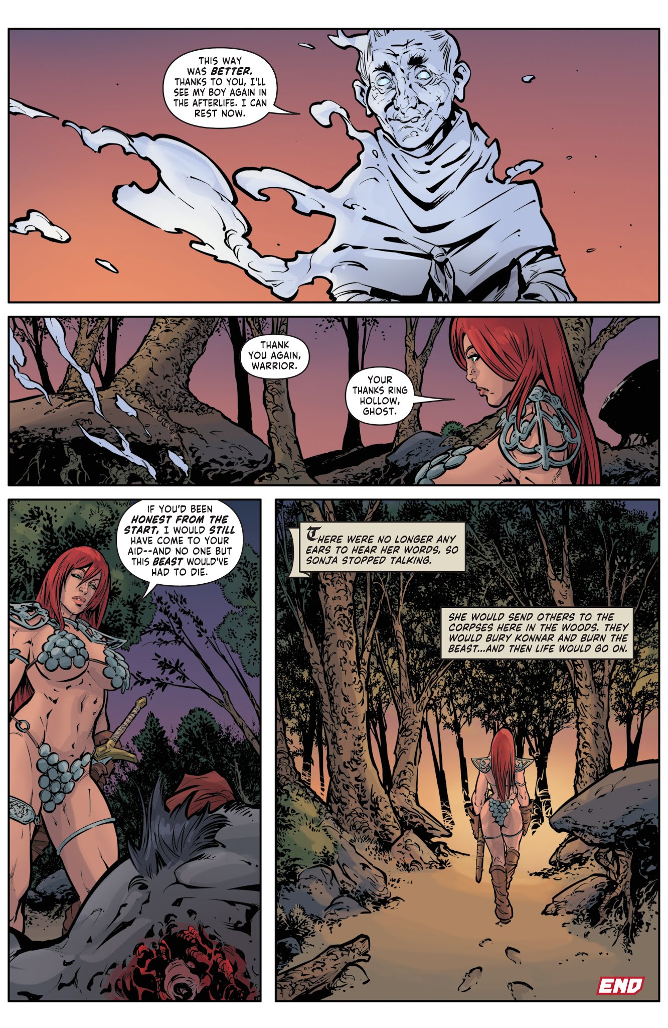 Read online Red Sonja: Halloween Special comic -  Issue # Full - 22