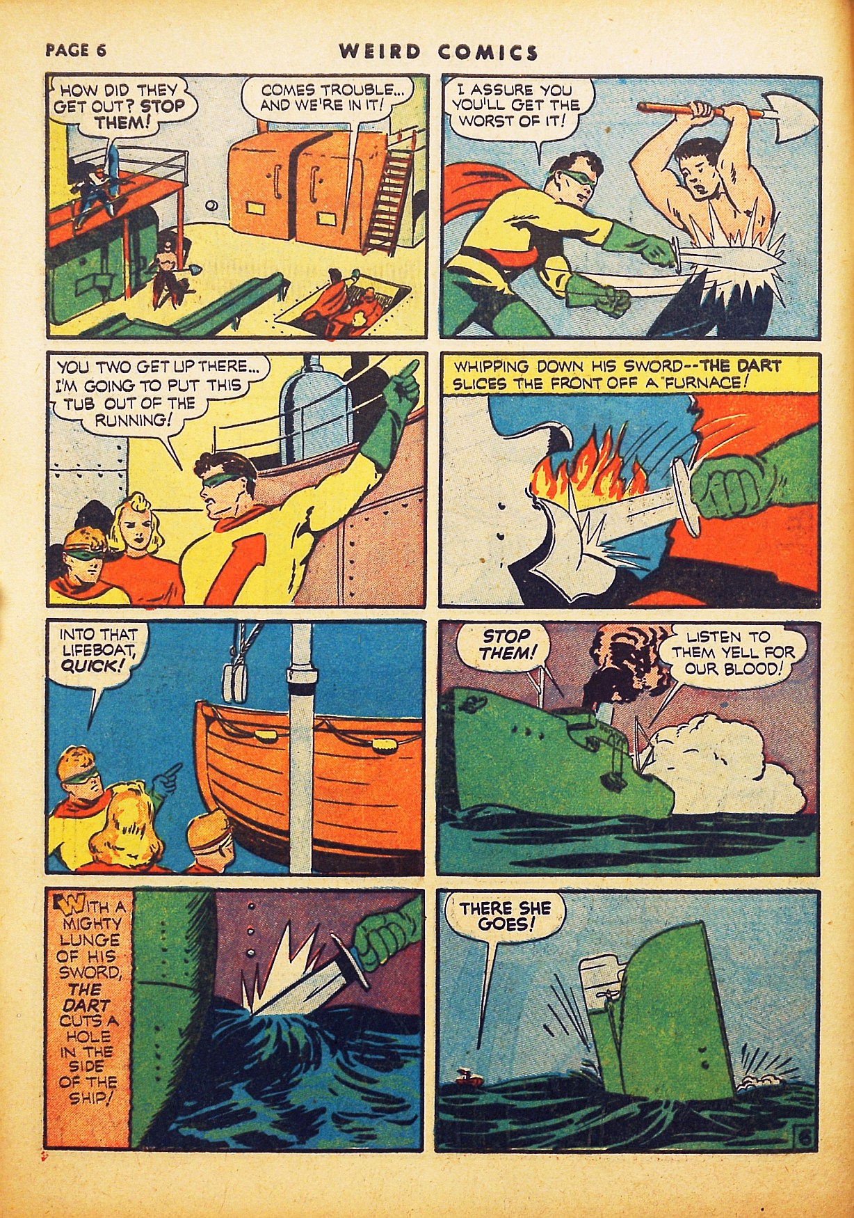 Read online Weird Comics comic -  Issue #12 - 8