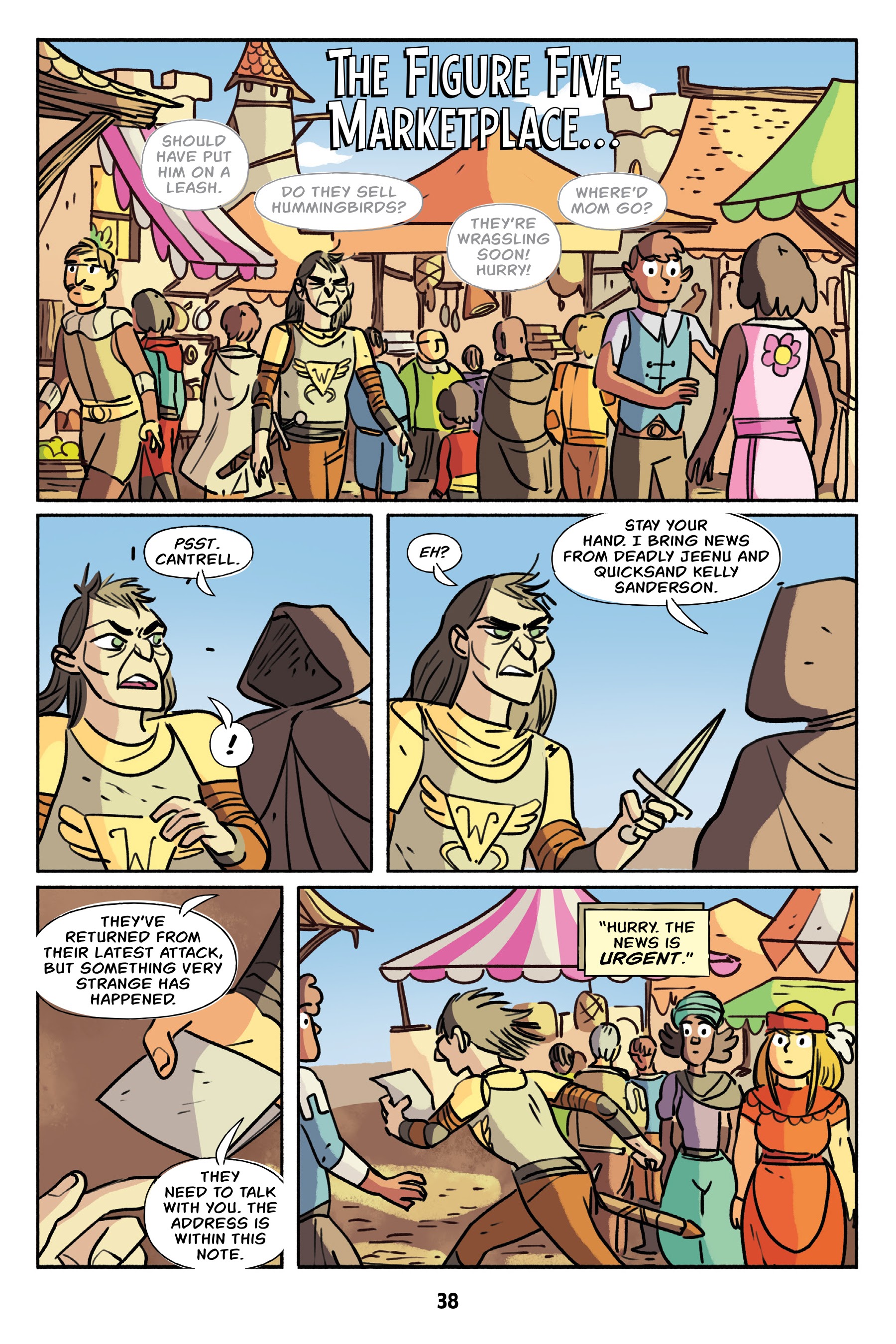 Read online Wrassle Castle comic -  Issue #3 - 39