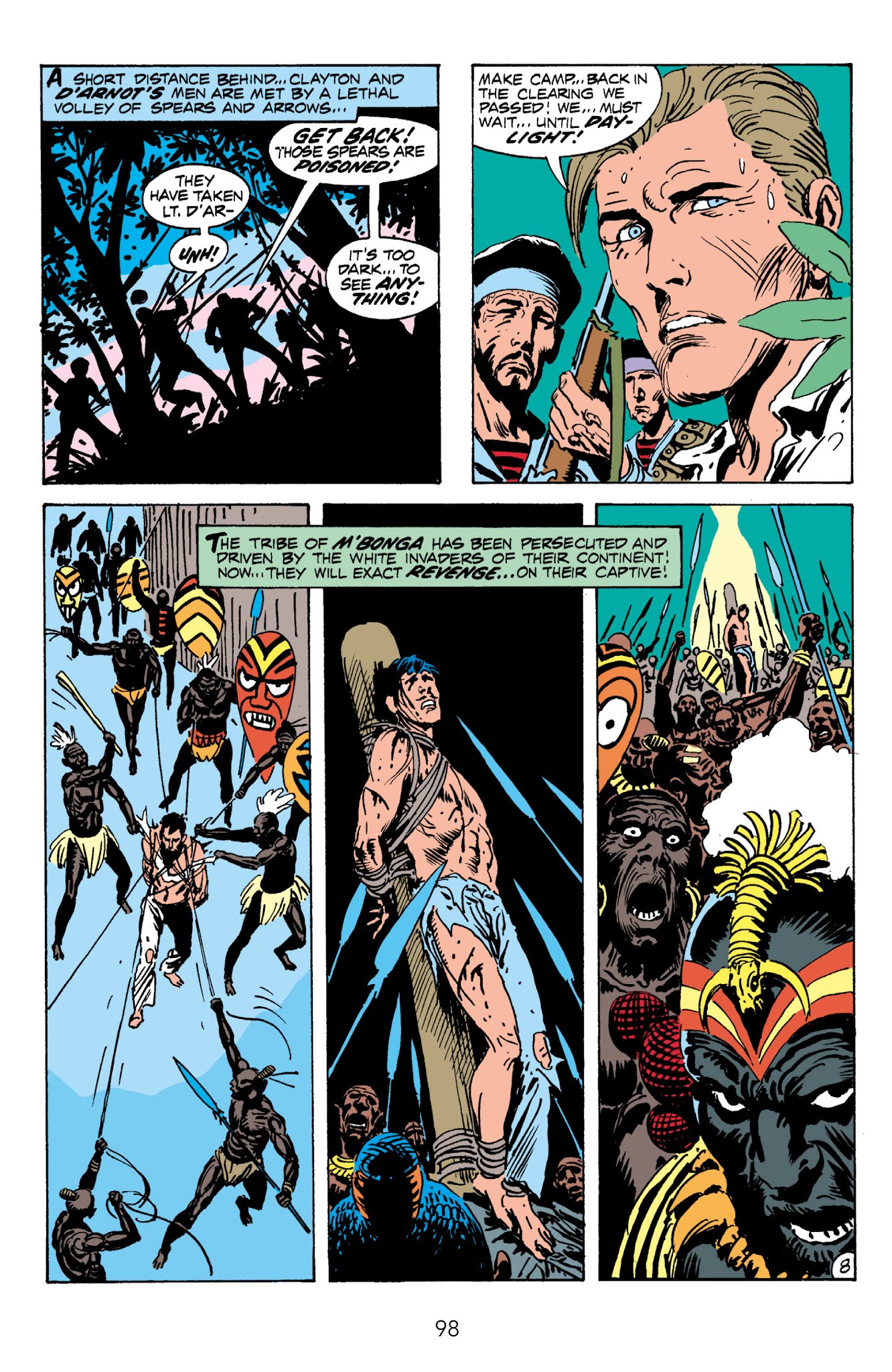 Read online Edgar Rice Burroughs' Tarzan The Joe Kubert Years comic -  Issue # TPB 1 (Part 1) - 97