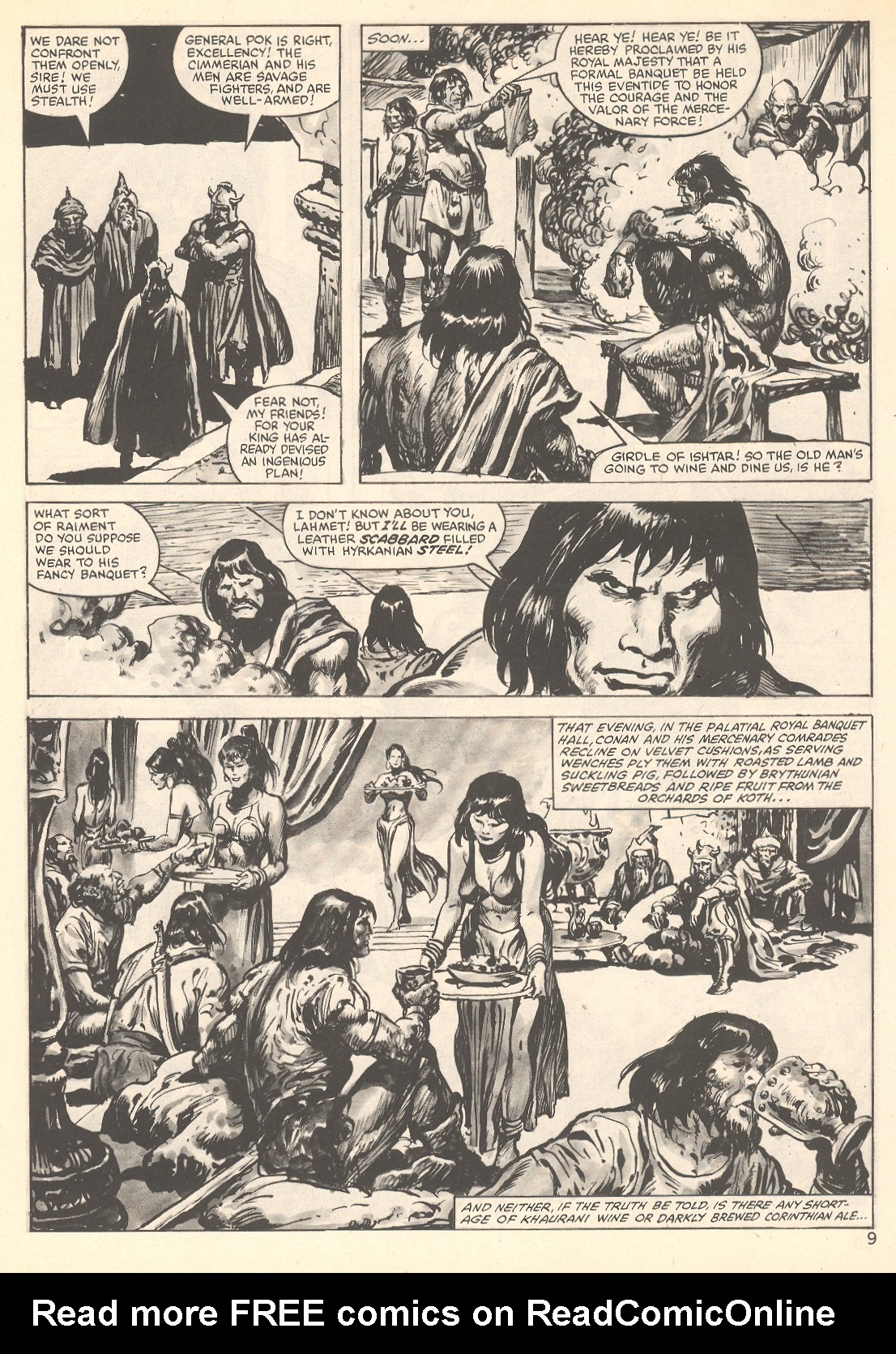Read online The Savage Sword Of Conan comic -  Issue #78 - 9