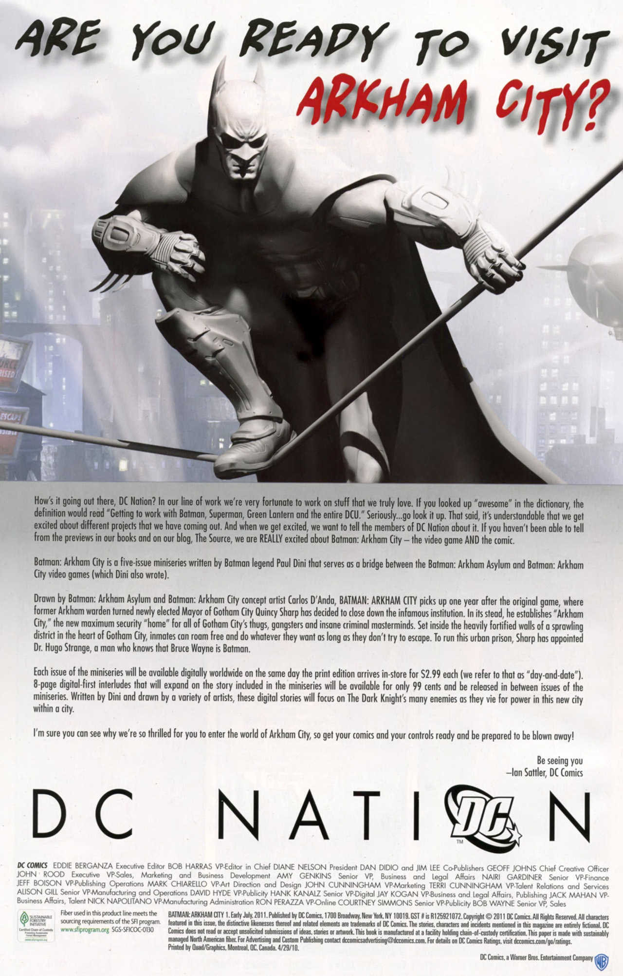 Read online Batman: Arkham City comic -  Issue #1 - 23