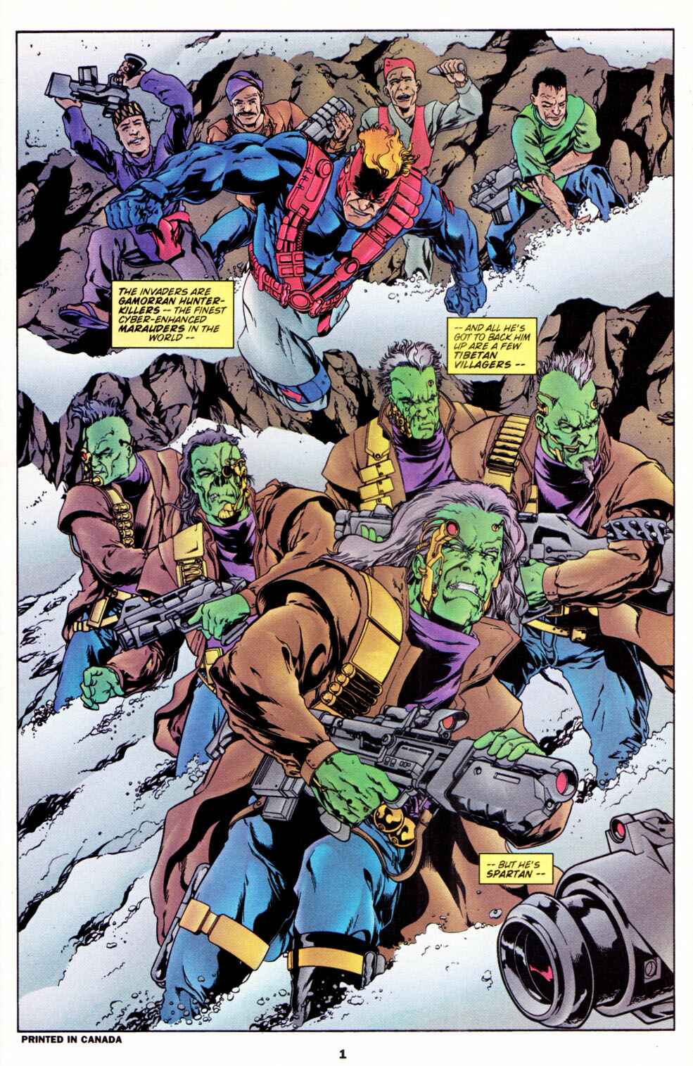 Read online Spartan: Warrior Spirit comic -  Issue #2 - 2