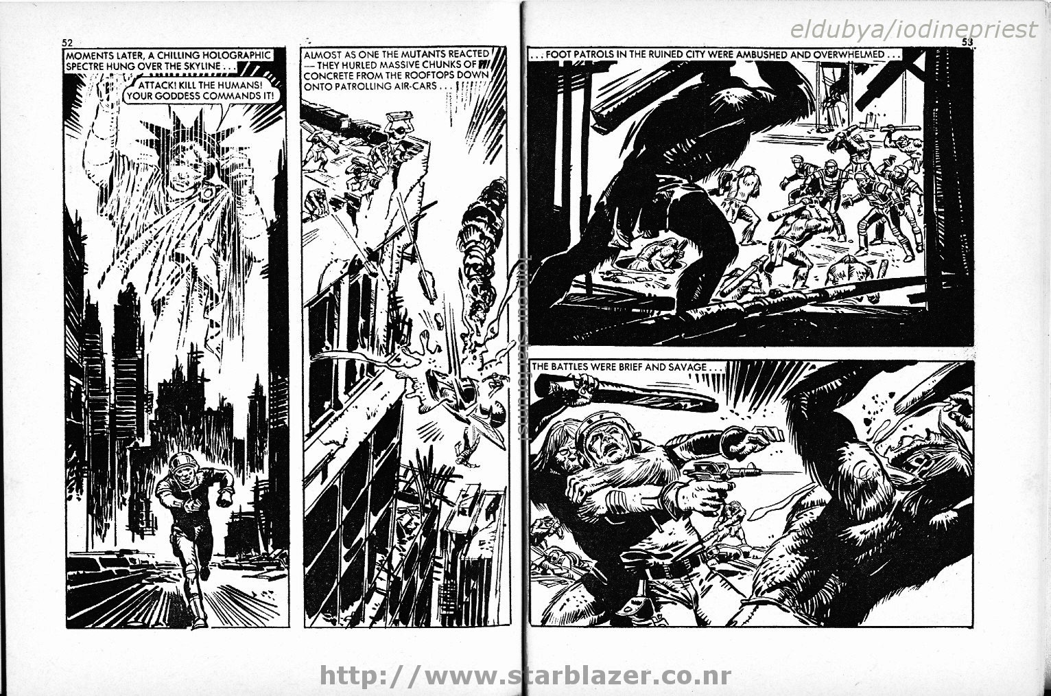 Read online Starblazer comic -  Issue #115 - 28