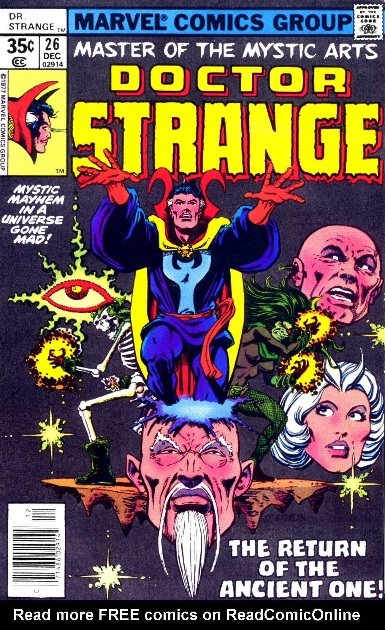 Read online Doctor Strange (1974) comic -  Issue #26 - 1