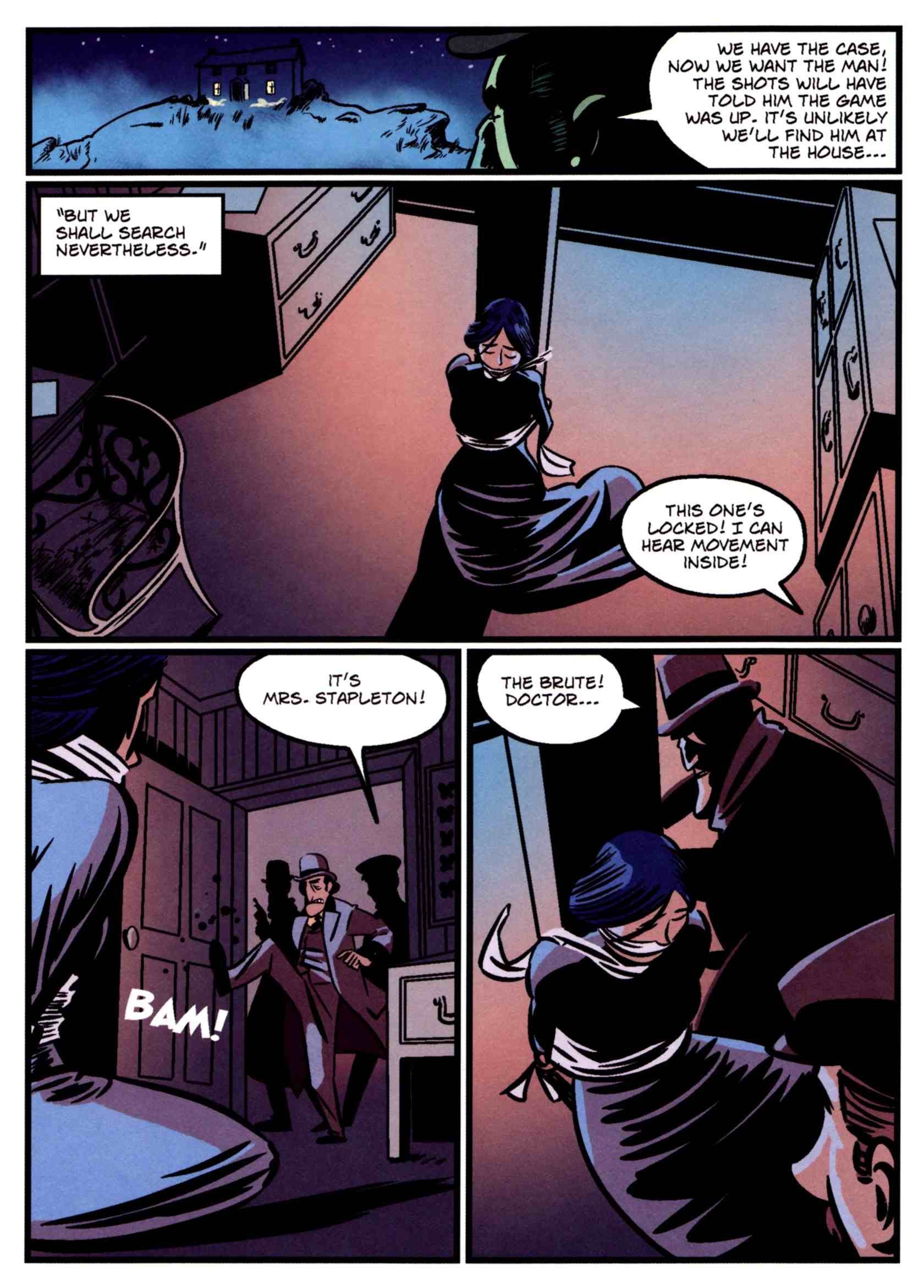 Read online The Hound of the Baskervilles (2009) comic -  Issue # TPB - 126