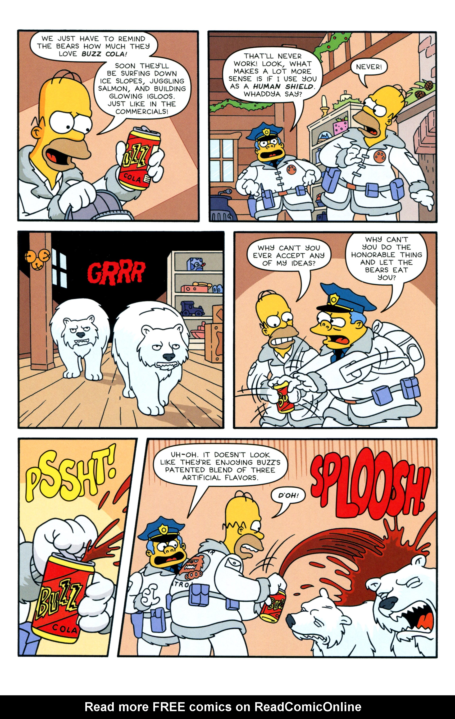 Read online The Simpsons Winter Wingding comic -  Issue #8 - 10