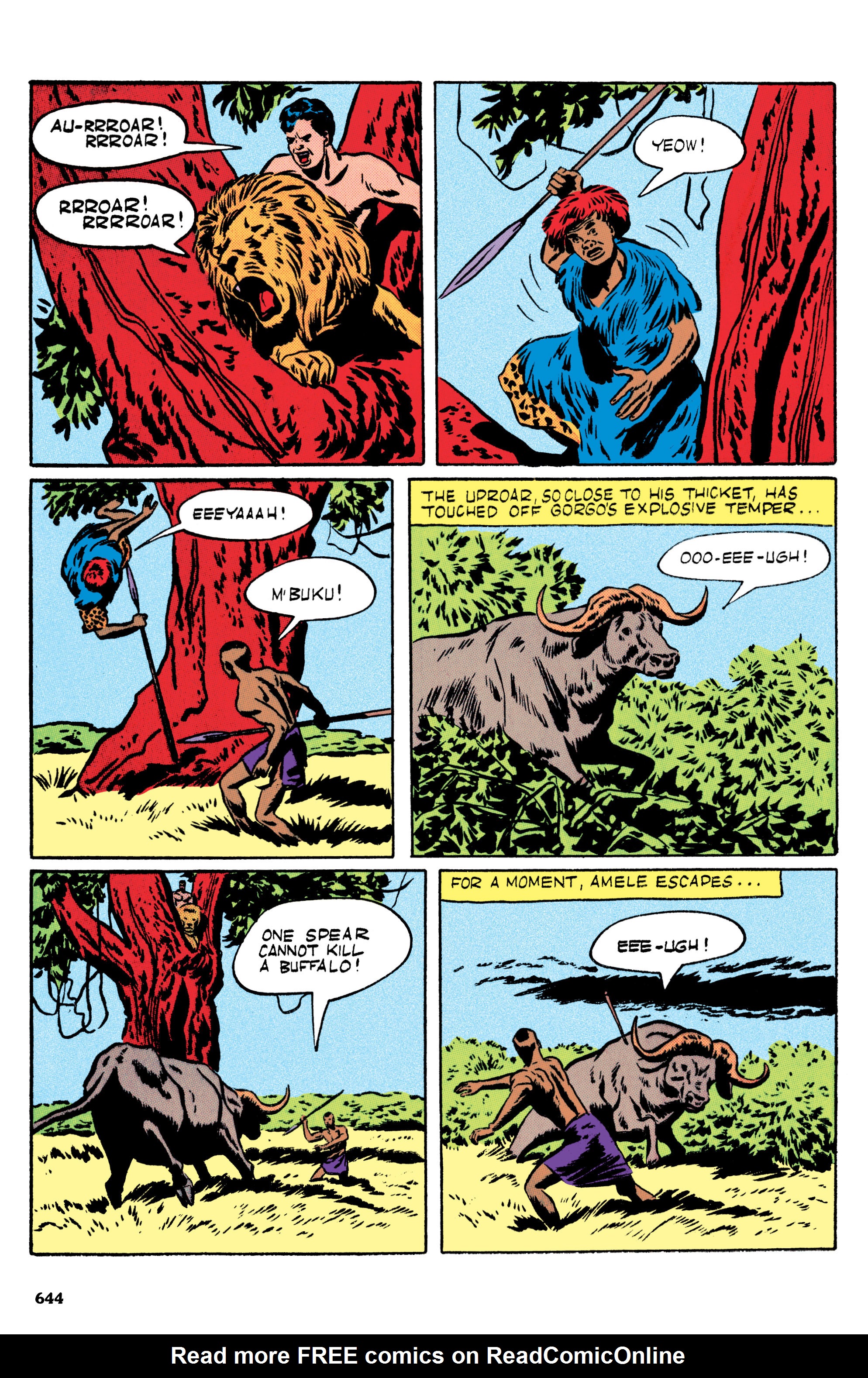 Read online Edgar Rice Burroughs Tarzan: The Jesse Marsh Years Omnibus comic -  Issue # TPB (Part 7) - 46