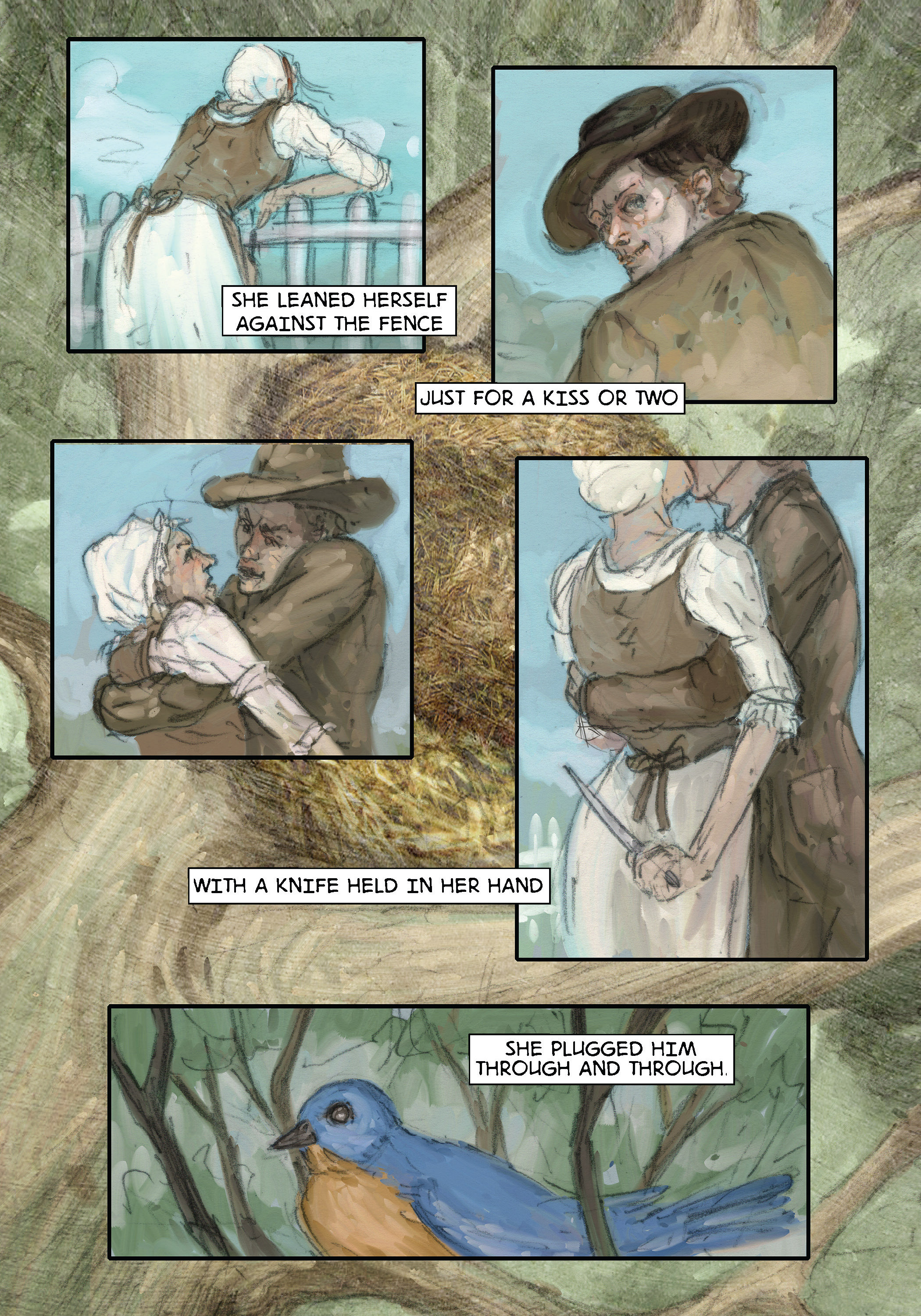 Read online Labor & Love: A Garland of American Folk Ballads comic -  Issue # Full - 37