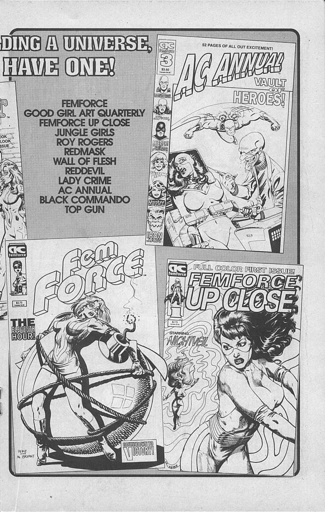 Read online Femforce comic -  Issue #48 - 24