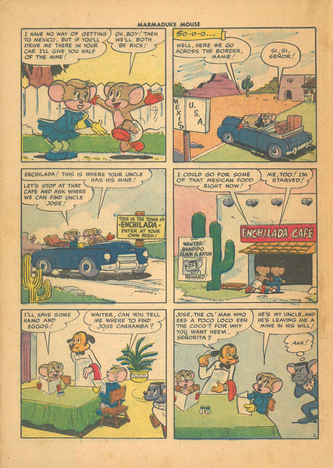 Read online Marmaduke Mouse comic -  Issue #44 - 4