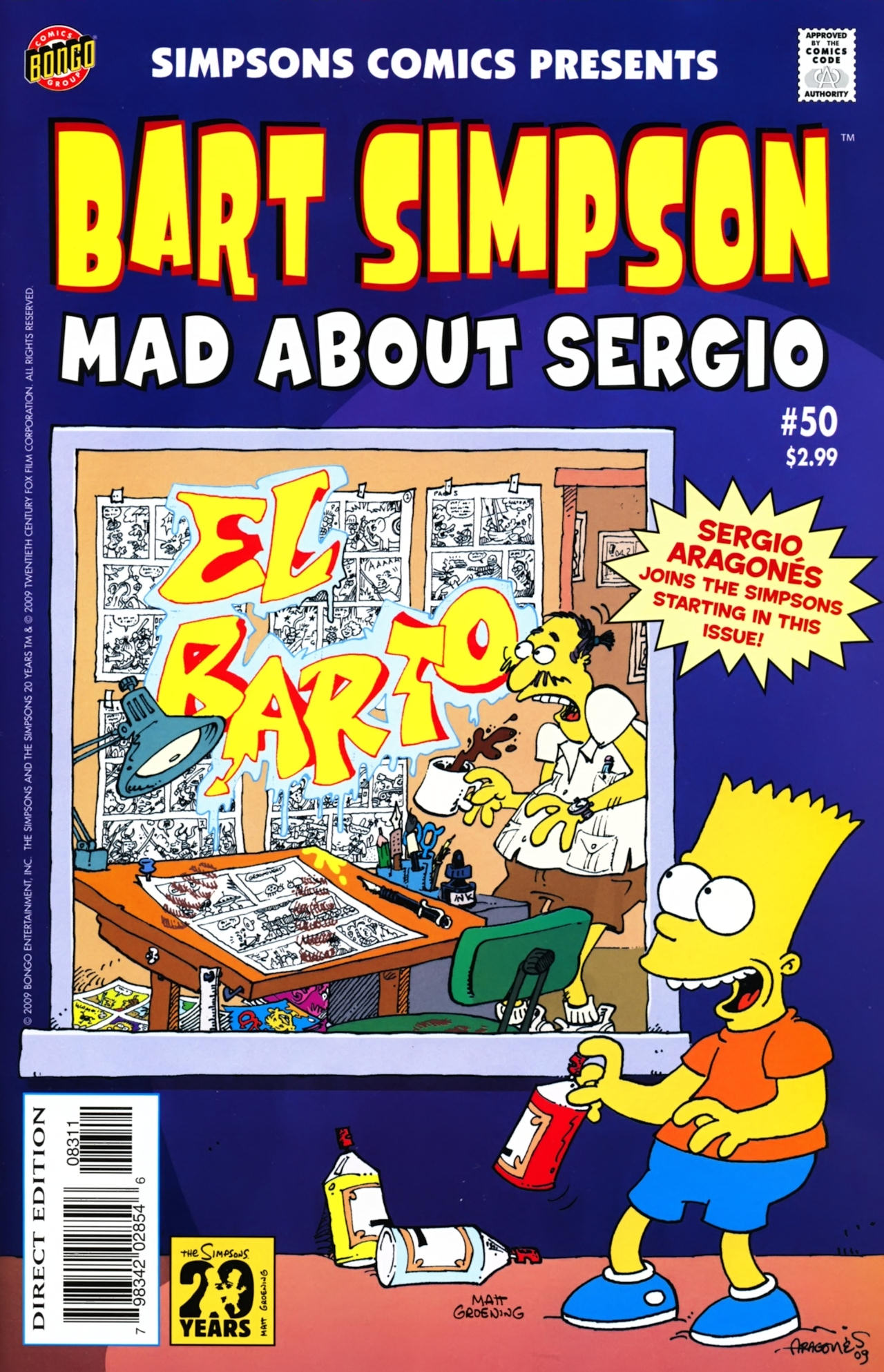 Read online Simpsons Comics Presents Bart Simpson comic -  Issue #50 - 1