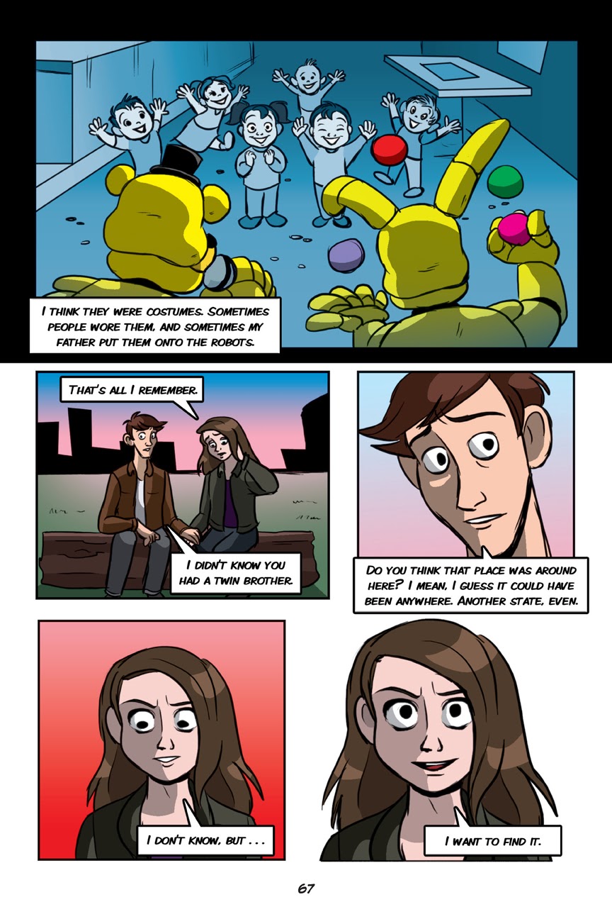 Read online Five Nights At Freddy's comic -  Issue # The Silver Eyes (Part 1) - 69