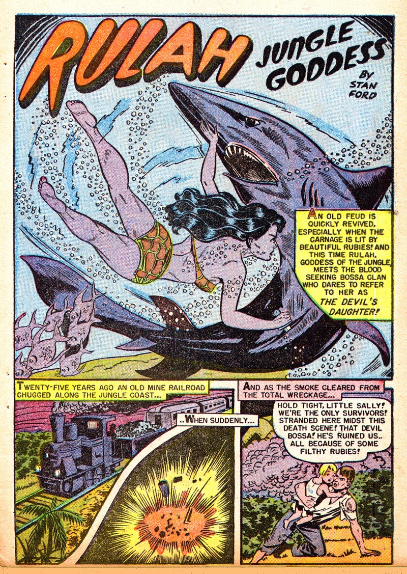 Read online Rulah - Jungle Goddess comic -  Issue #17 - 12