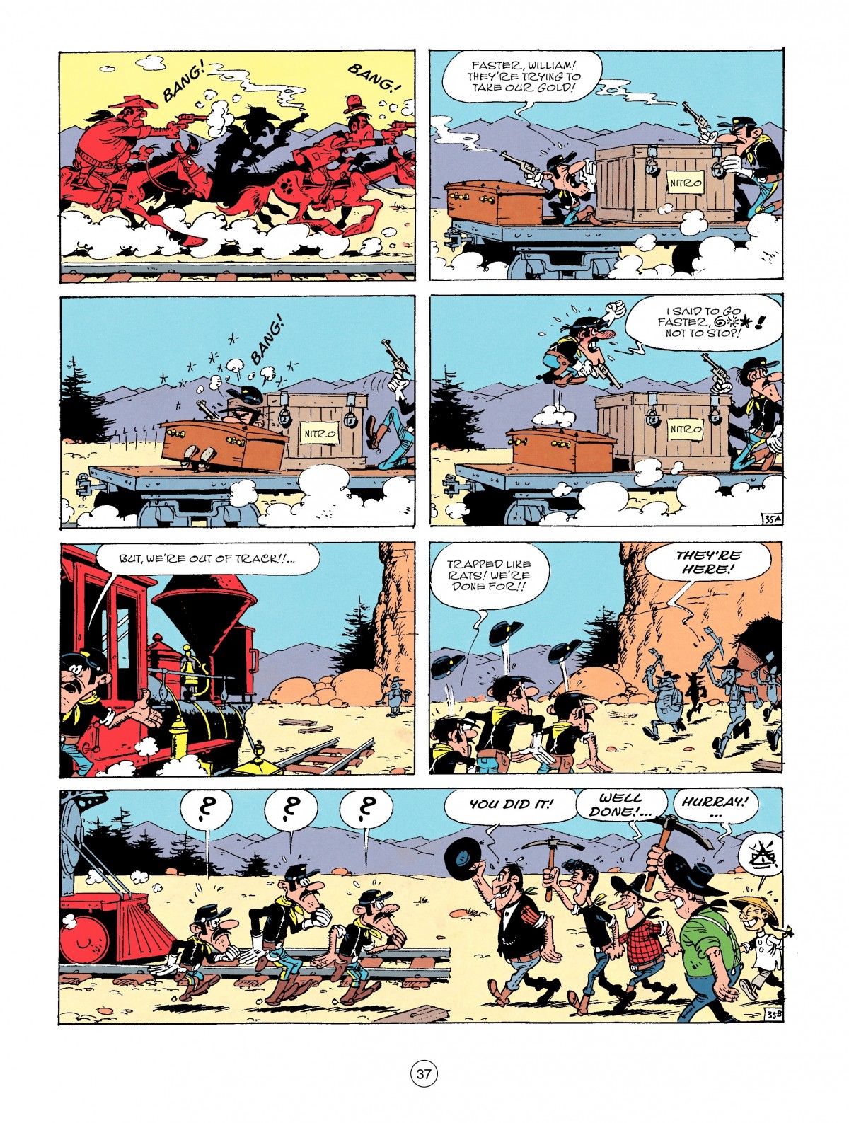 Read online A Lucky Luke Adventure comic -  Issue #53 - 37